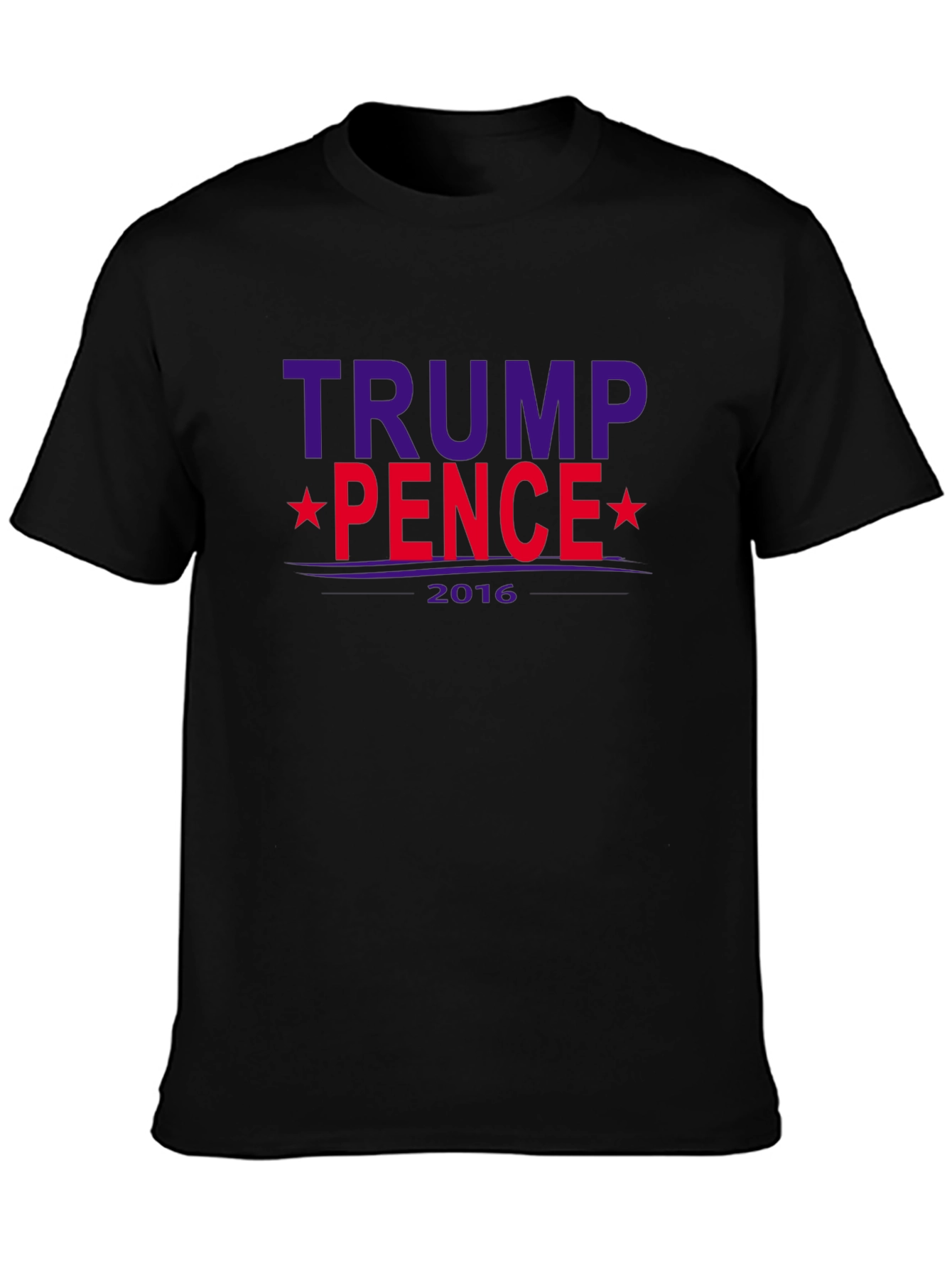 Trump Pence 2016 Graphic Print T-Shirt