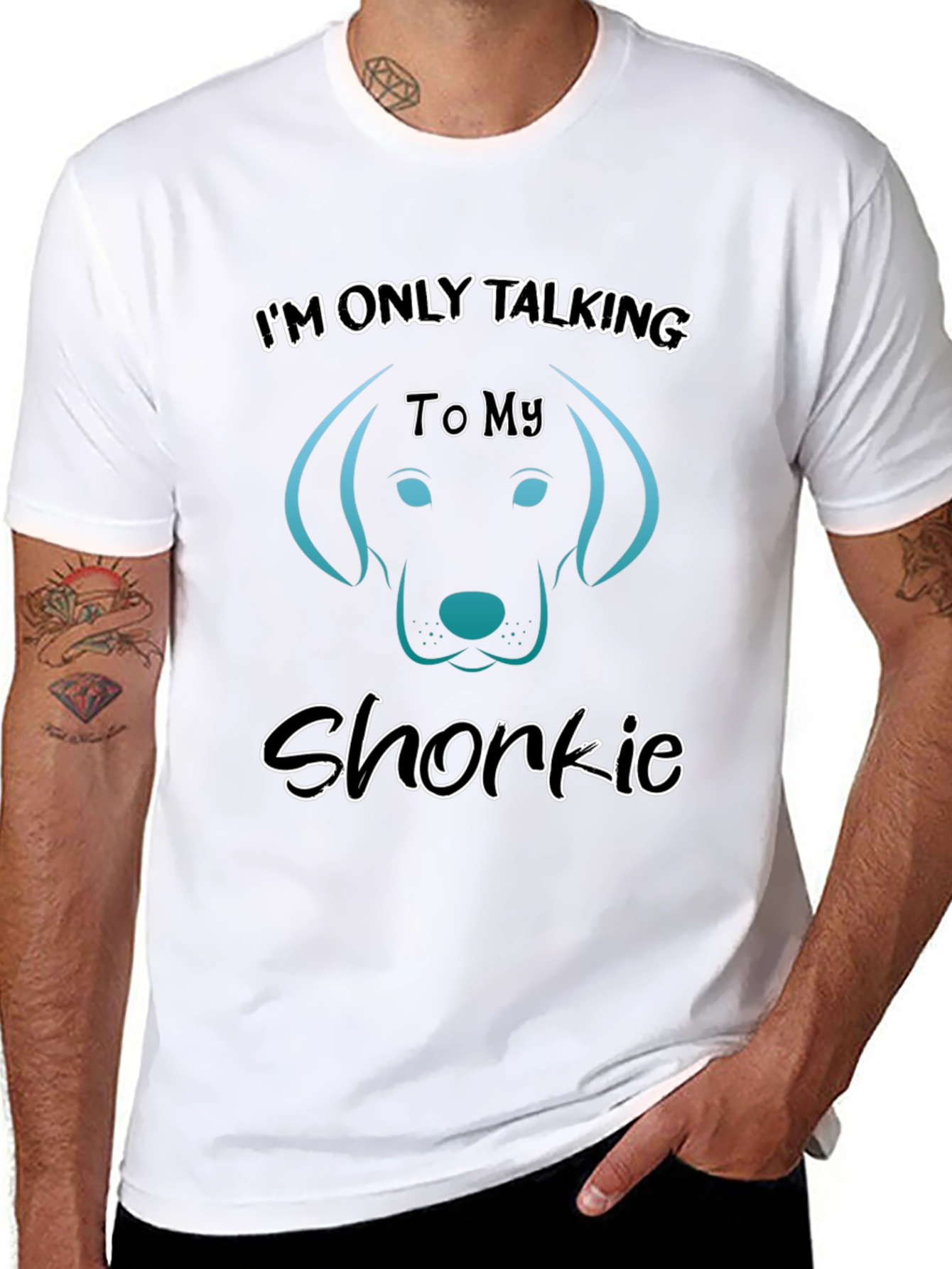 Shorkie Dog Lover Graphic Tee