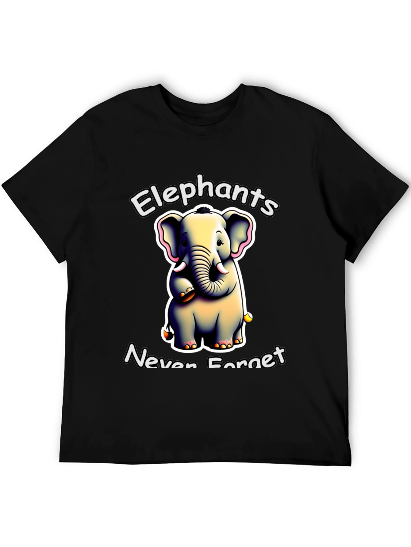 Elephant Never Forget Graphic Tee
