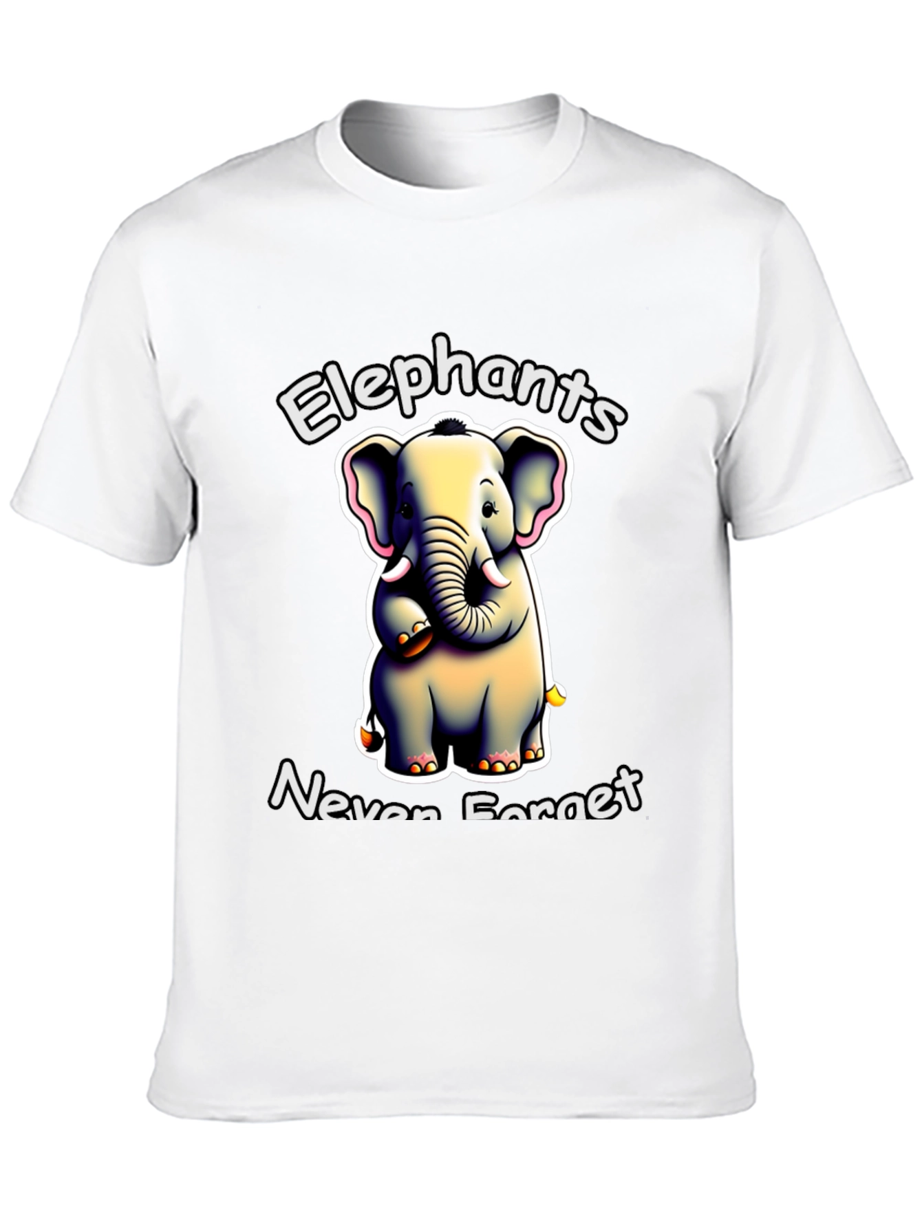 Elephant Never Forget Graphic Tee