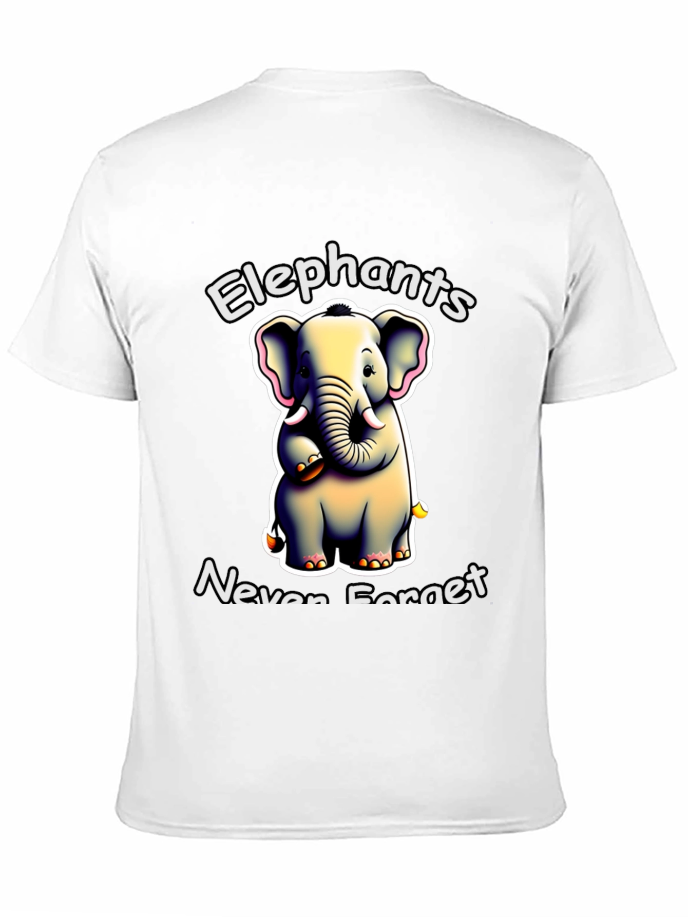 Elephant Never Forget Graphic Tee
