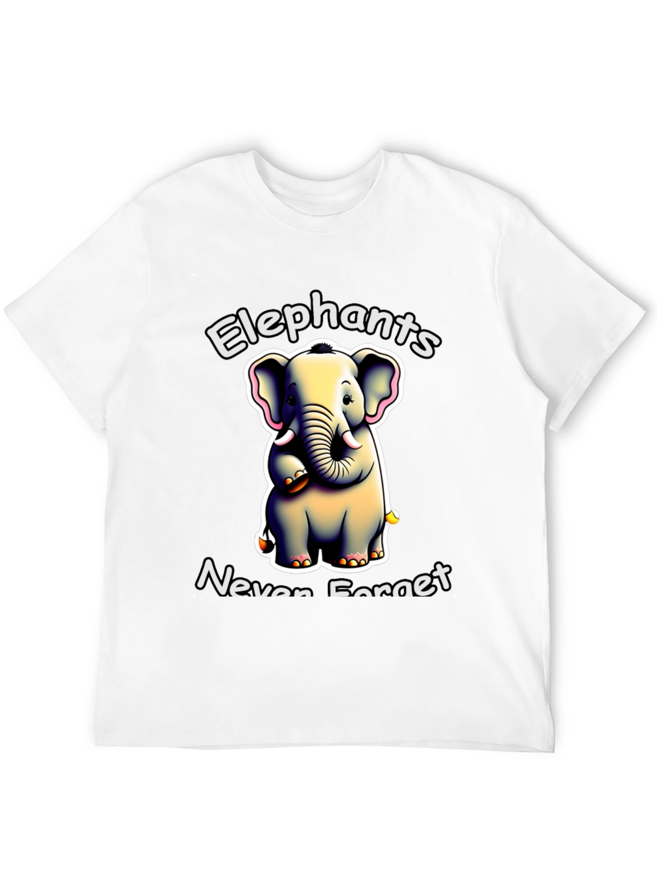 Elephant Never Forget Graphic Tee