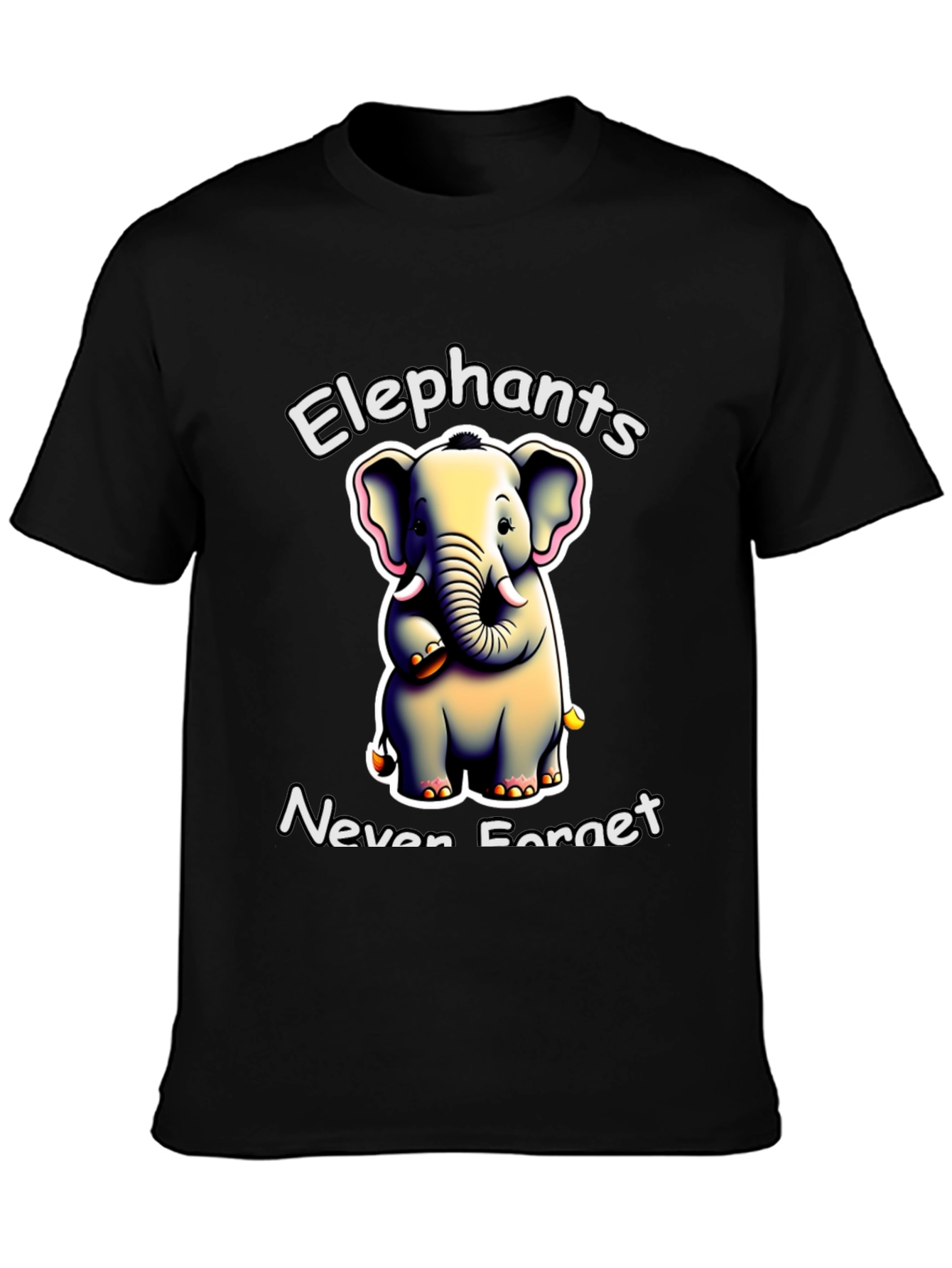 Elephant Never Forget Graphic Tee