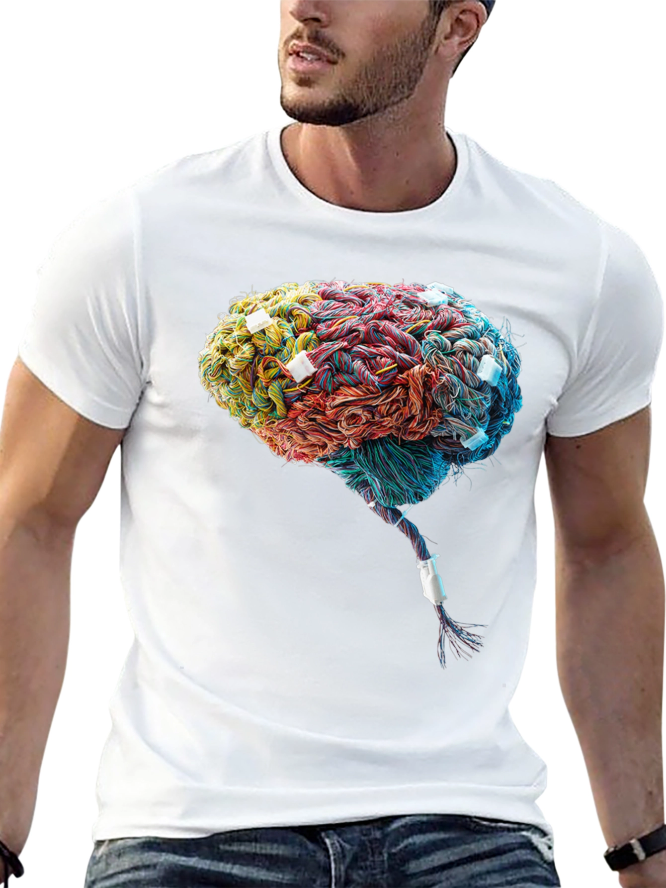 Brain Circuitry Graphic Tee