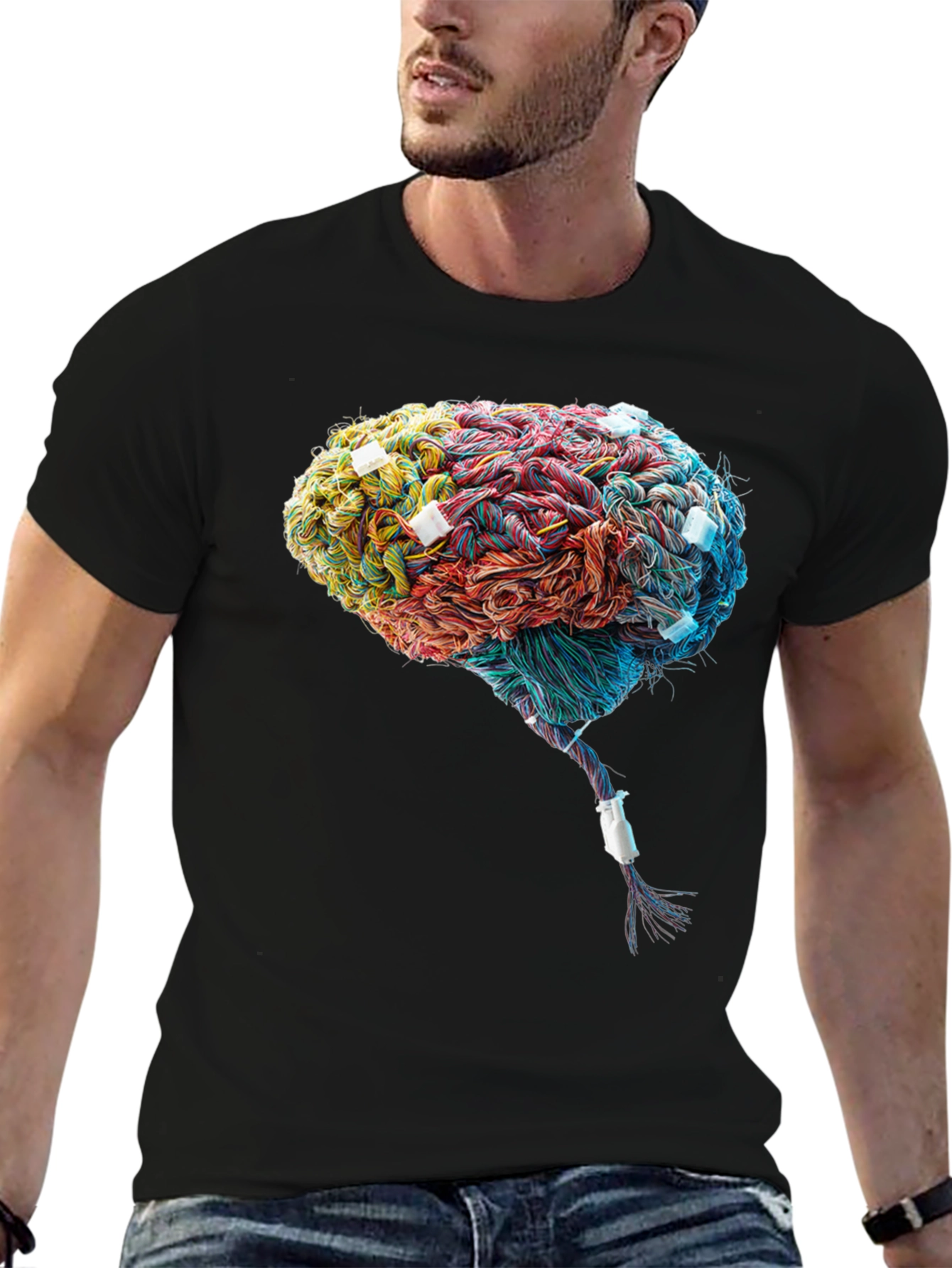 Brain Circuitry Graphic Tee