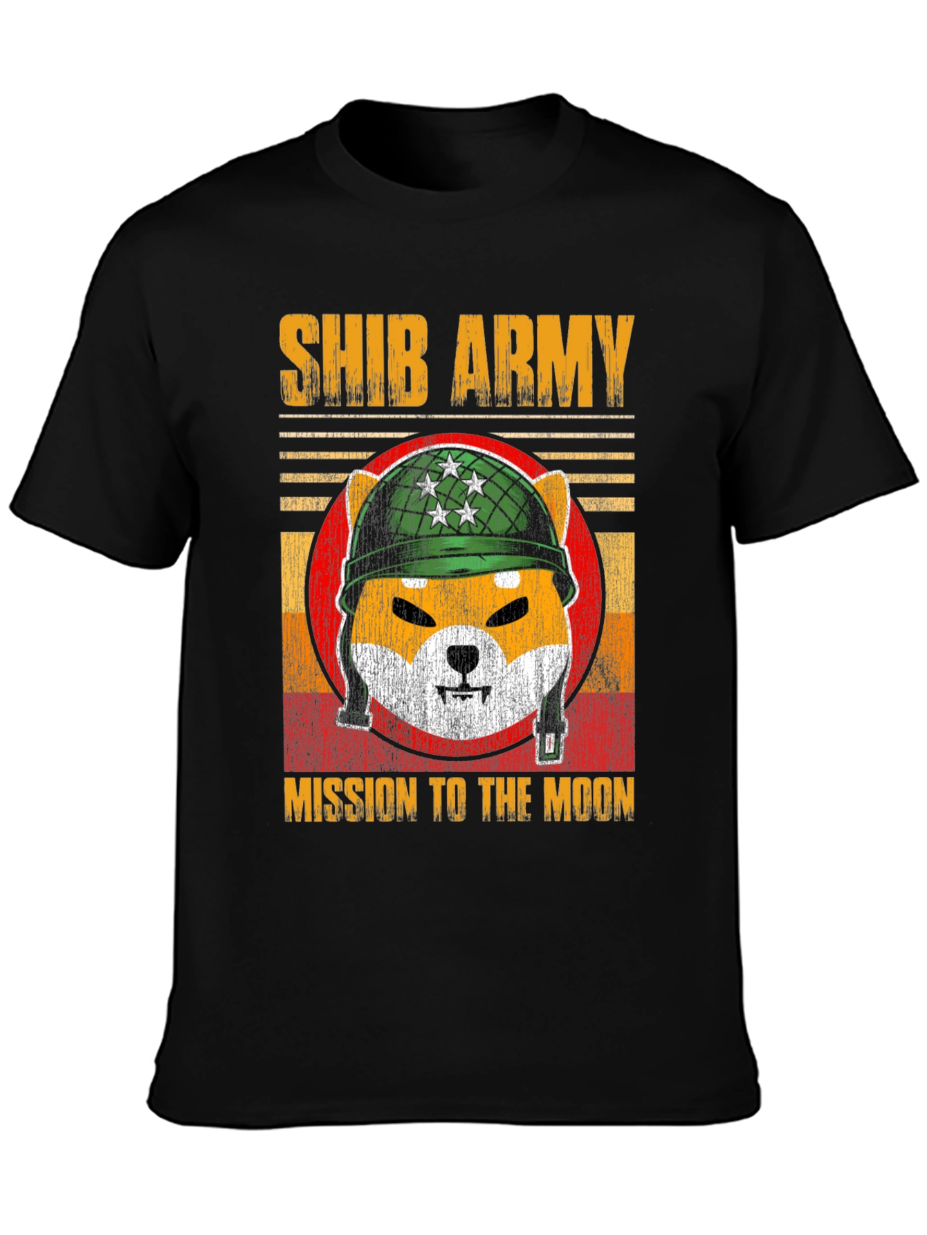 Shib Army Mission to the Moon T-Shirt