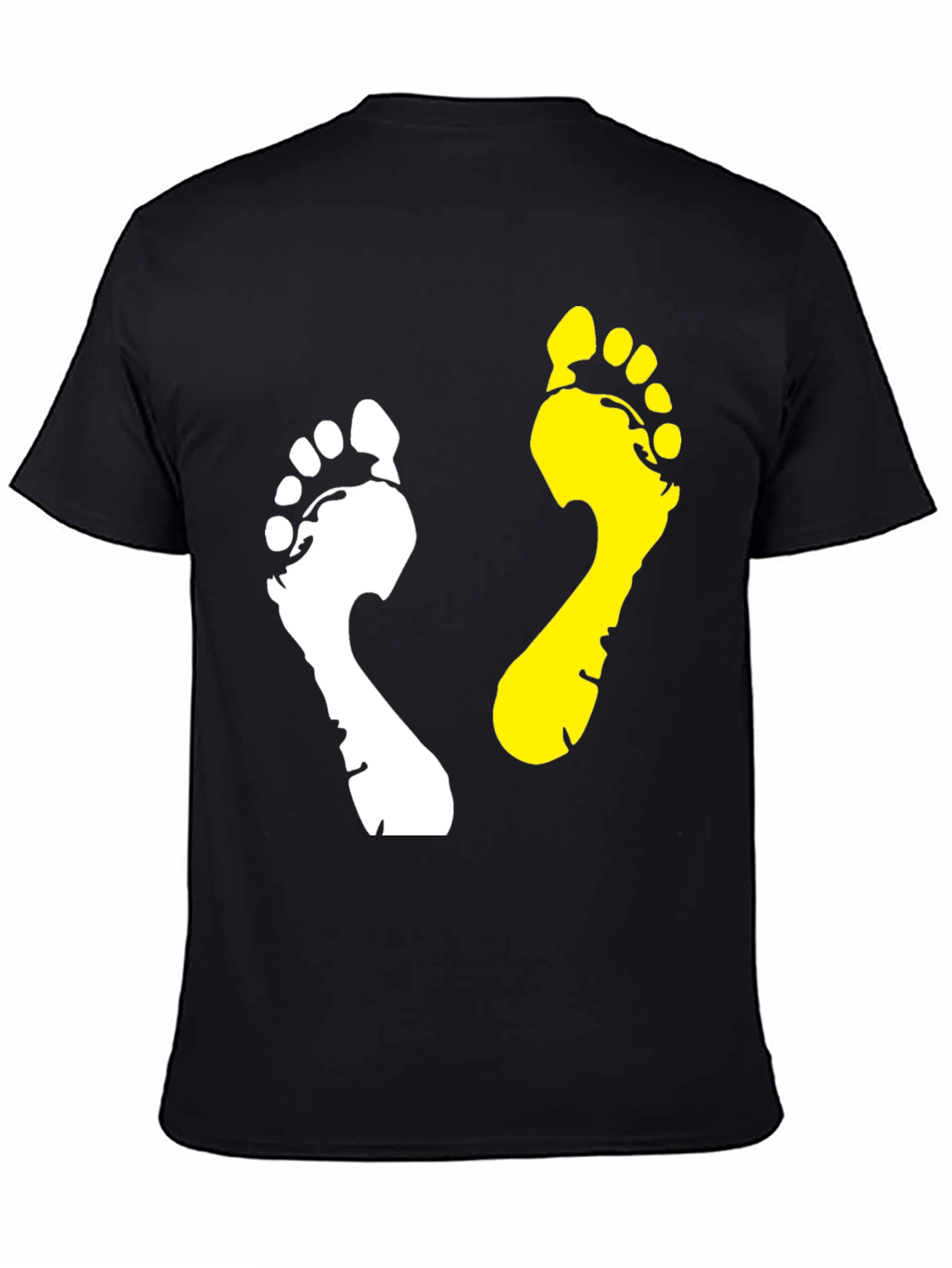 Yin Yang Footprint T-Shirt