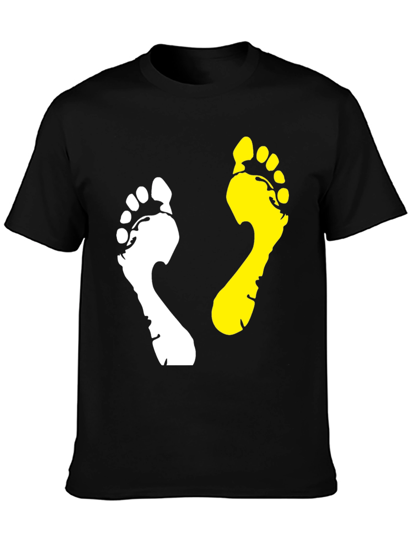 Yin Yang Footprint T-Shirt
