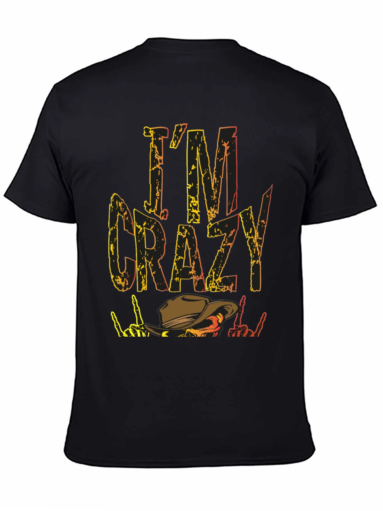 Im Crazy Western Cowboy T-Shirt
