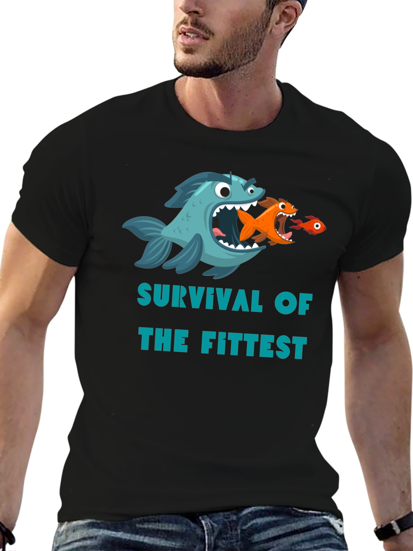 Survival of the Fittest Graphic Tee