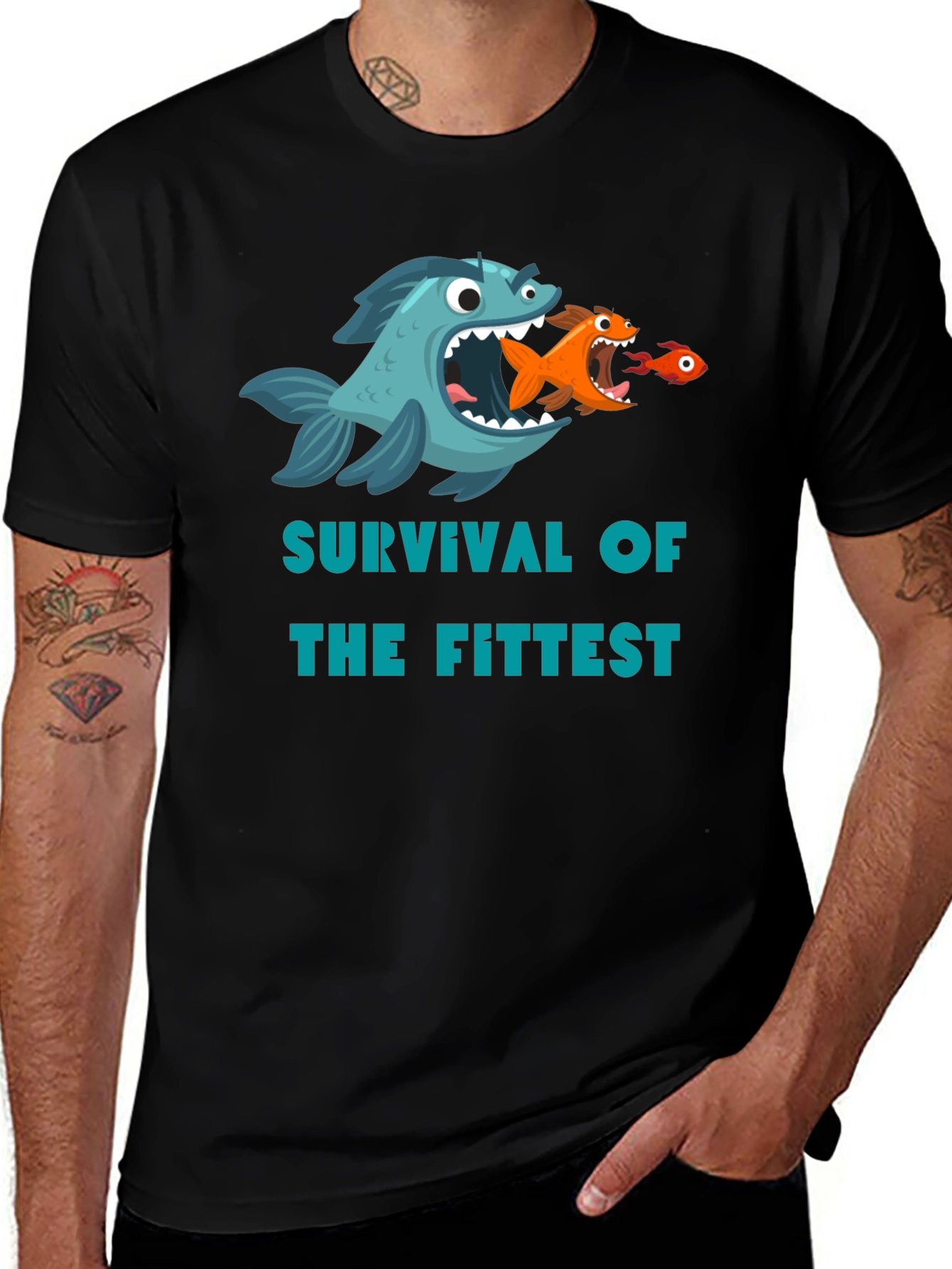 Survival of the Fittest Graphic Tee
