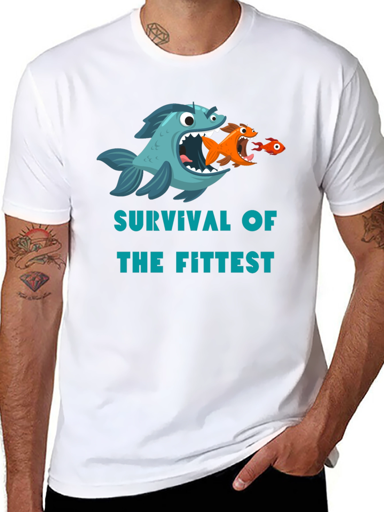 Survival of the Fittest Graphic Tee