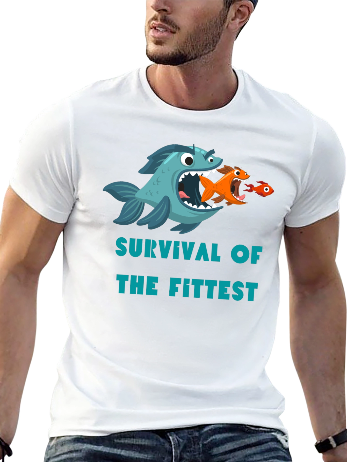Survival of the Fittest Graphic Tee