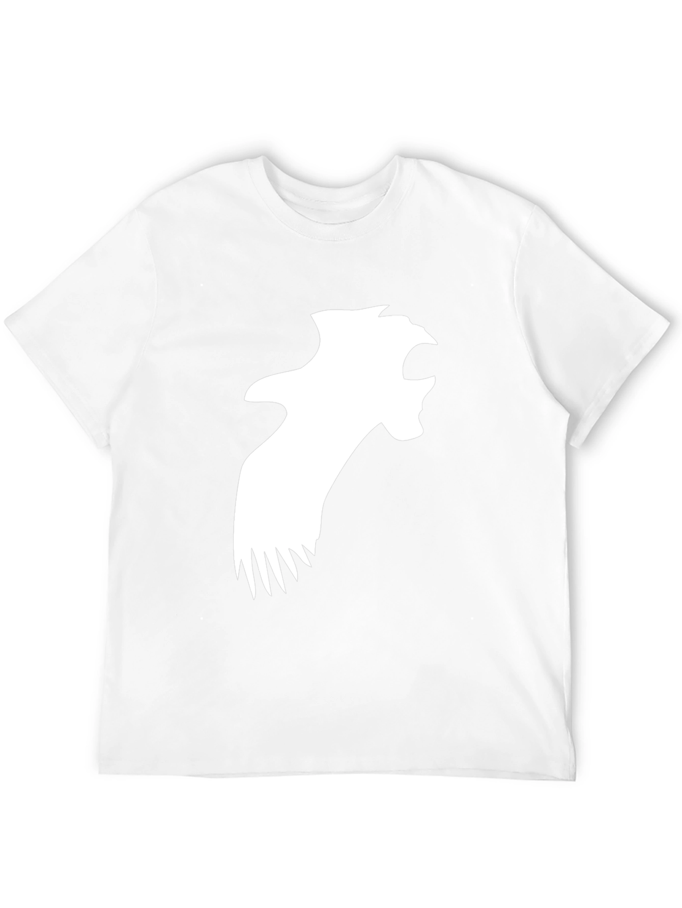 Black T-Shirt with Eagle Graphic