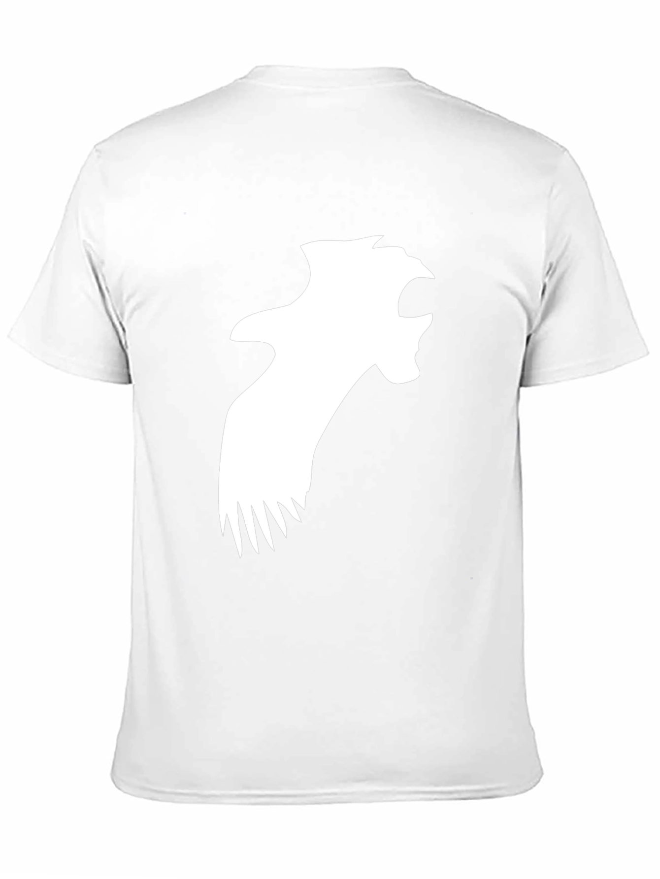 Black T-Shirt with Eagle Graphic