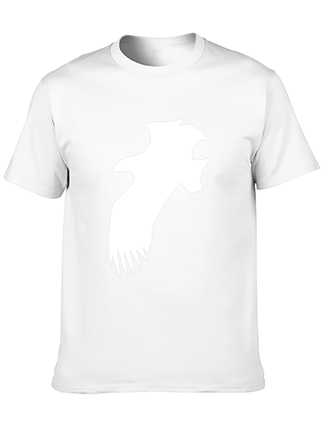 Black T-Shirt with Eagle Graphic
