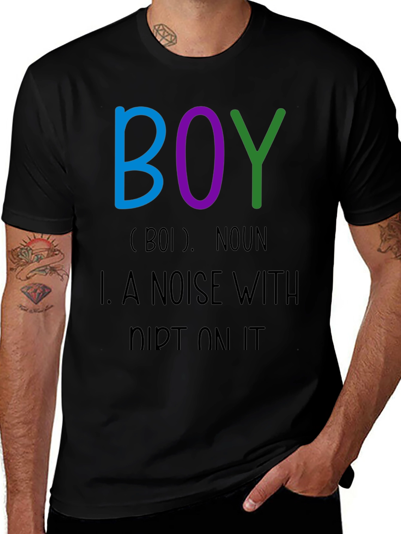 BOY Definition Novelty Graphic T-Shirt