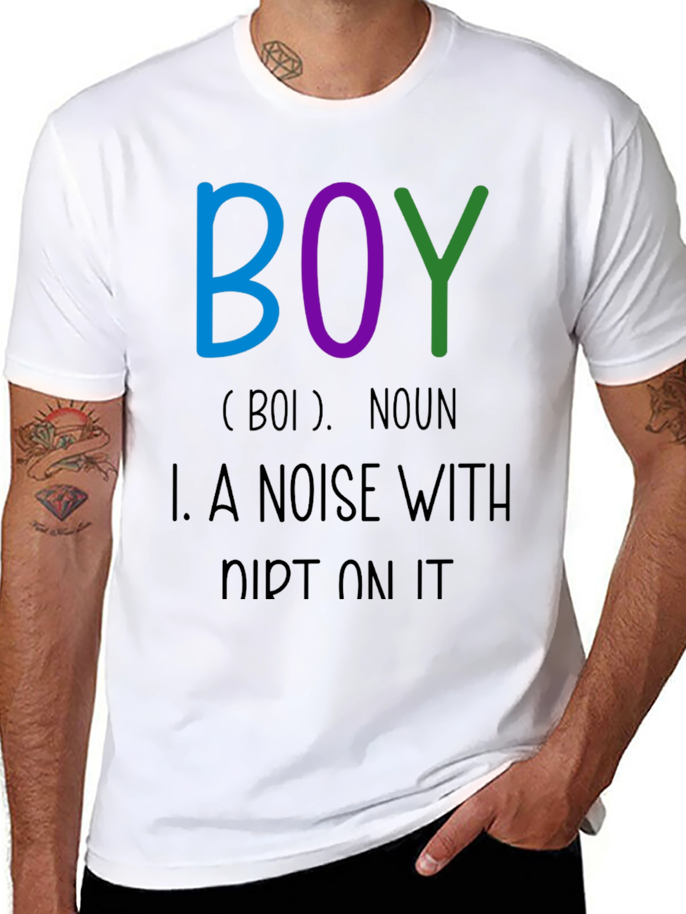 BOY Definition Novelty Graphic T-Shirt