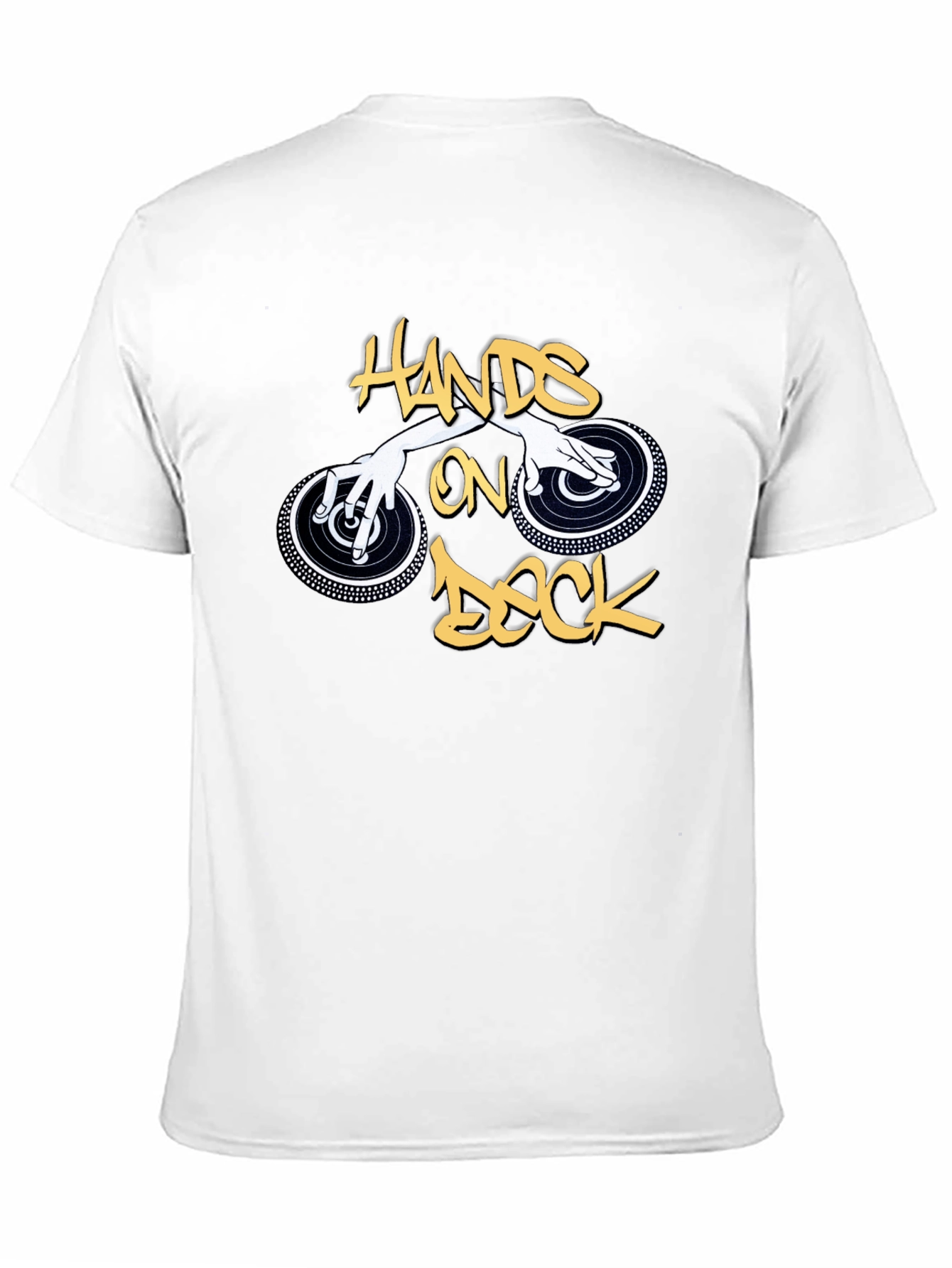 Hands on Deck Graphic Black T-Shirt