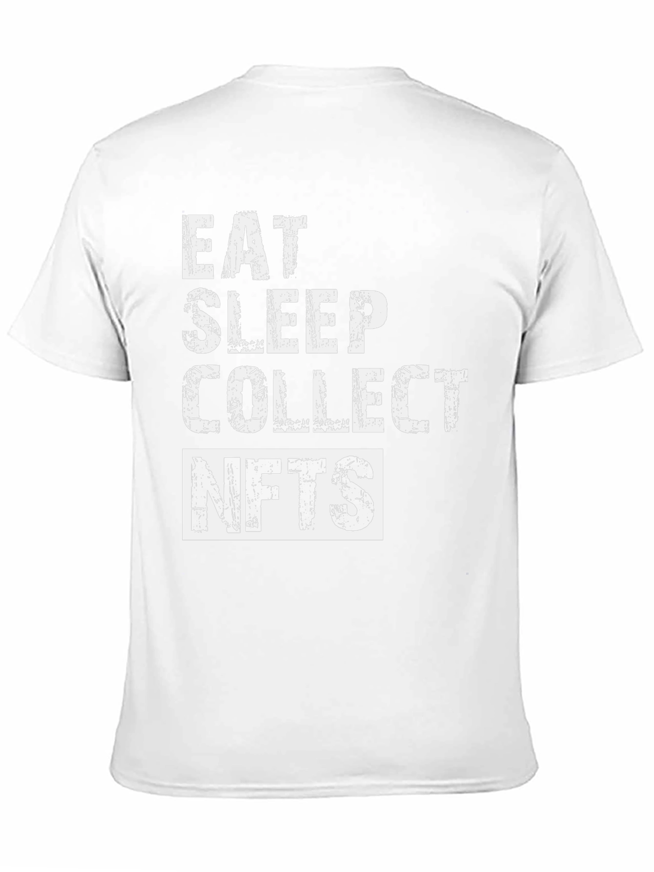 Eat Sleep Collect NFTs - Black T-Shirt