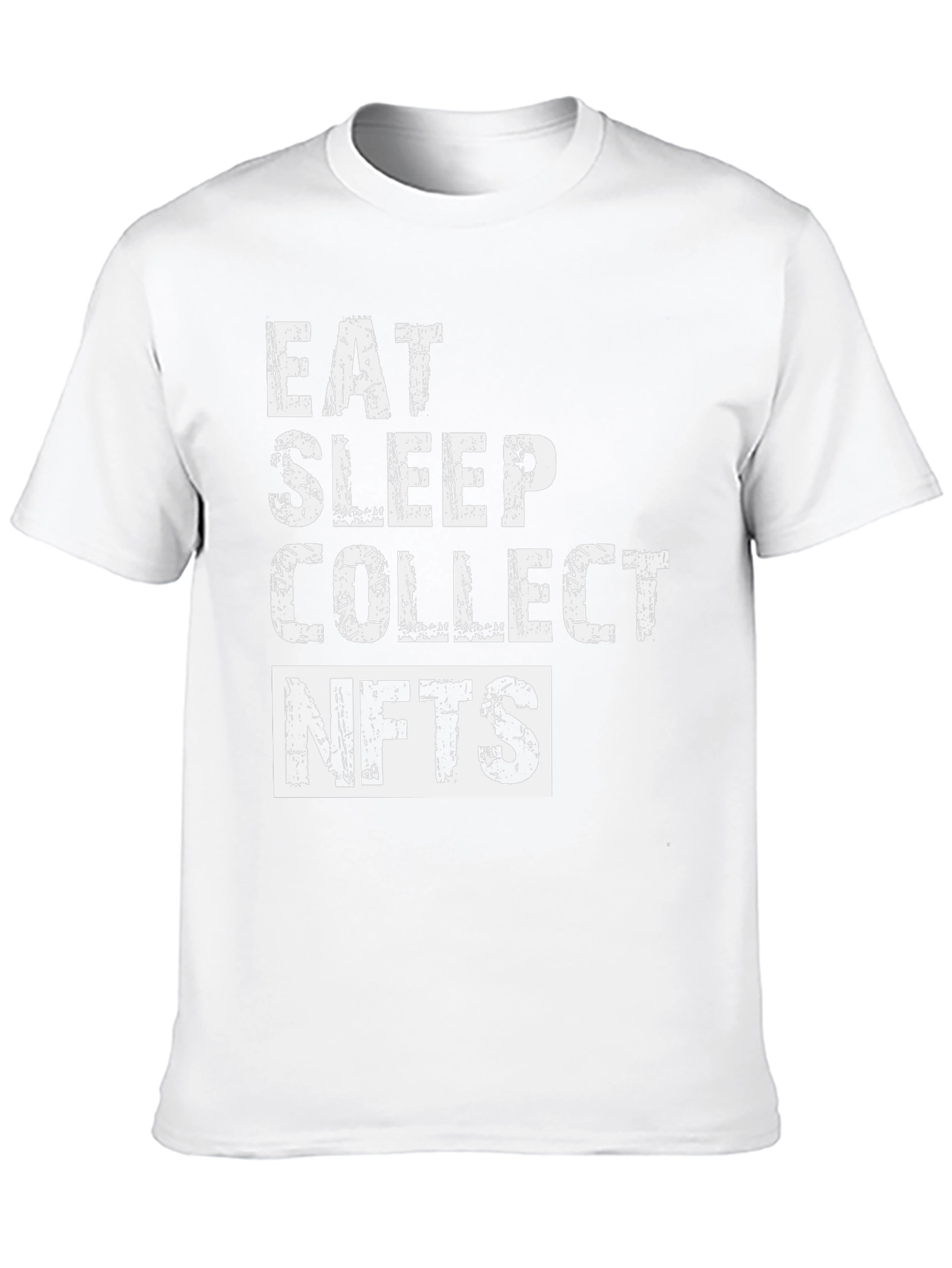 Eat Sleep Collect NFTs - Black T-Shirt