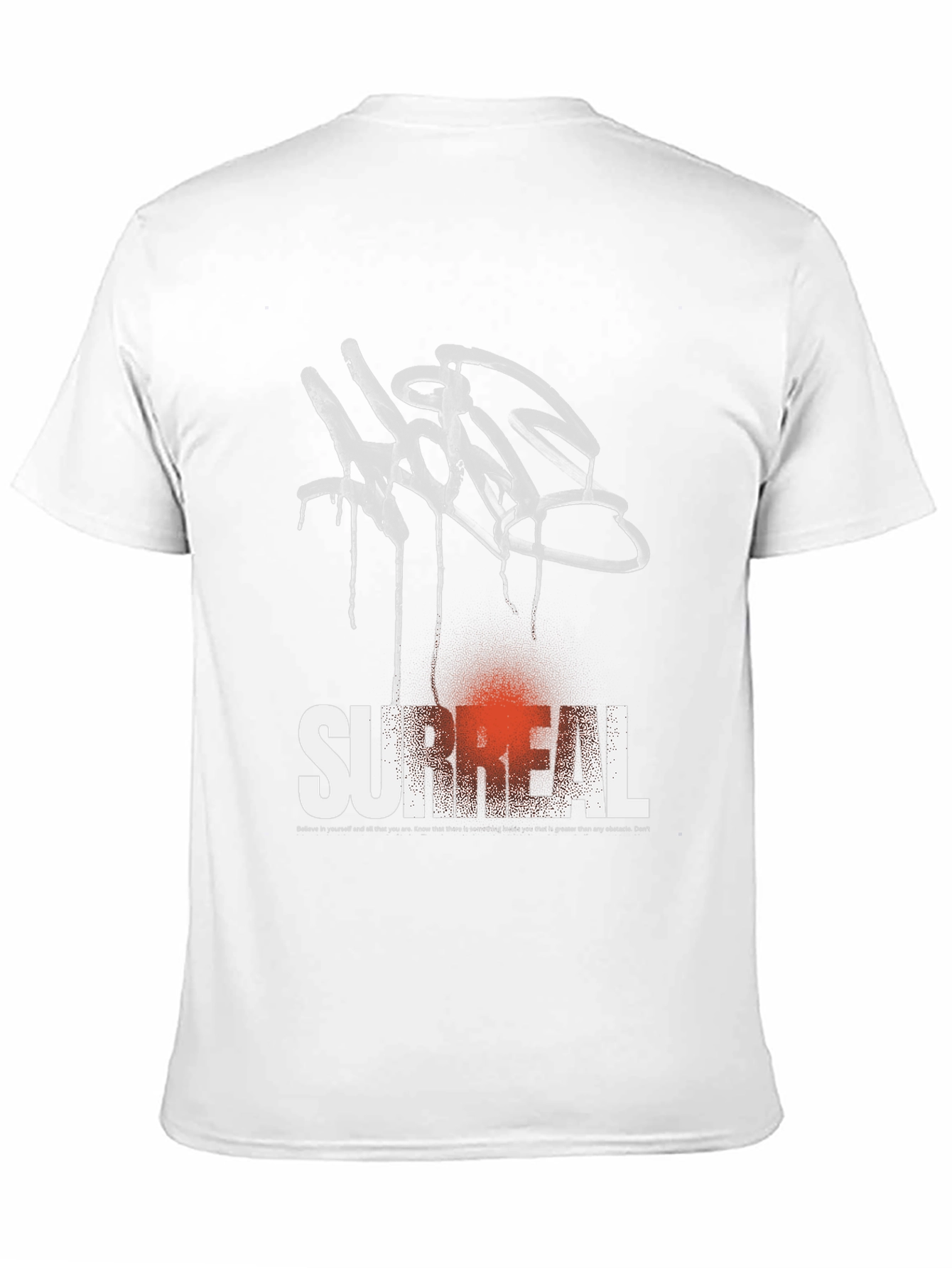 Surreal Graffiti Graphic Tee - Black
