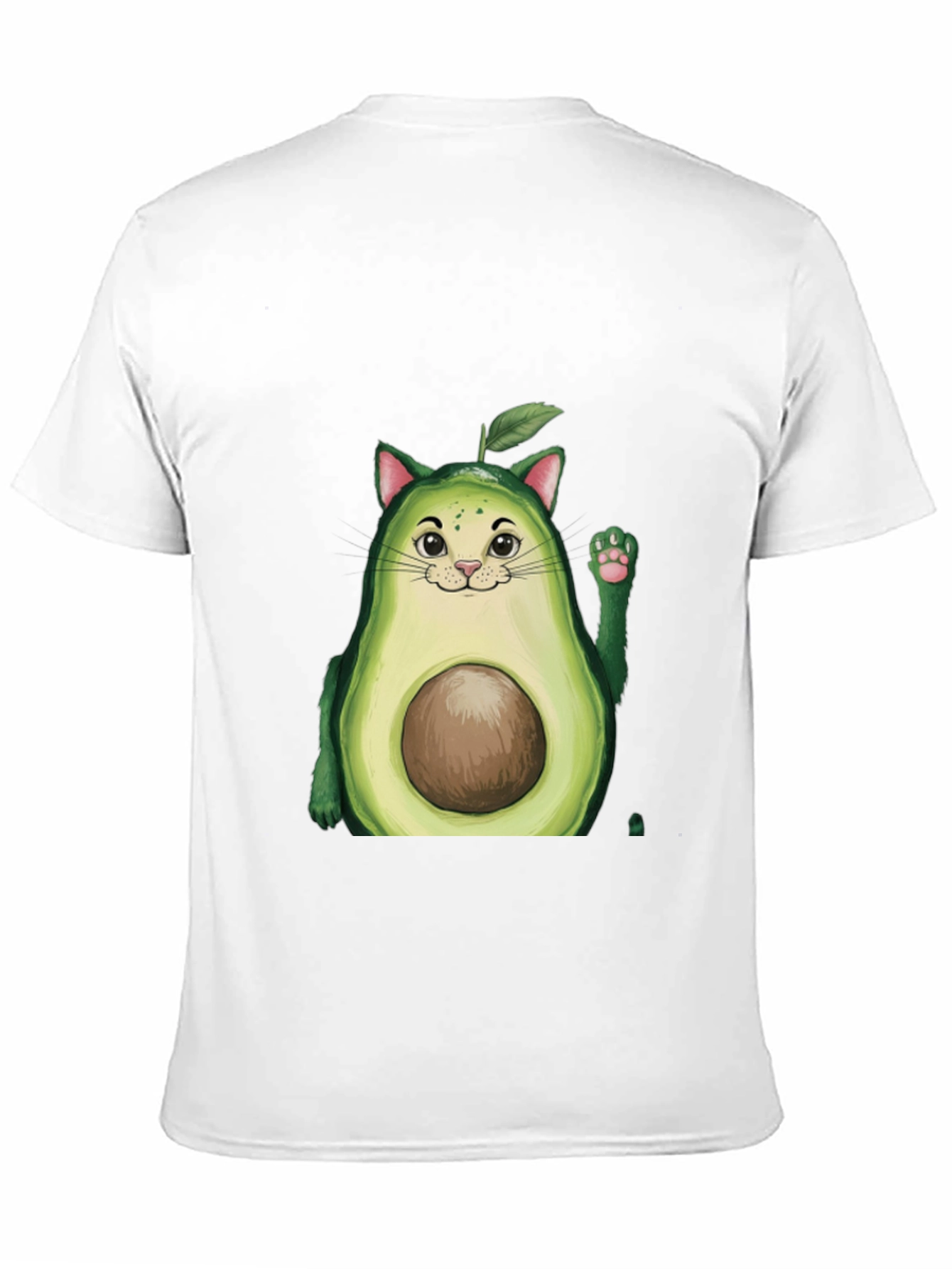 Avocado Cat T-Shirt - Cute & Unique Design