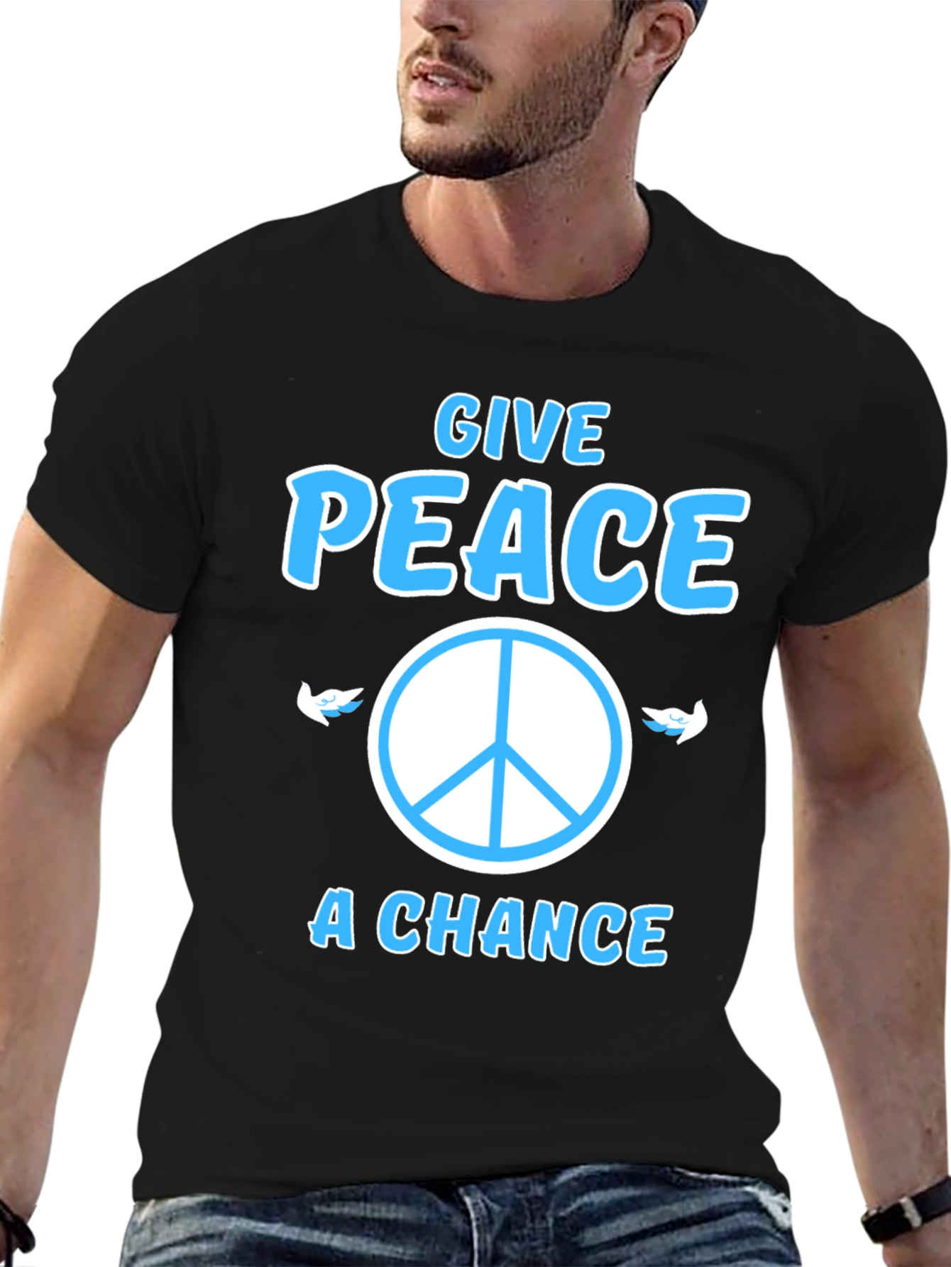 Give Peace A Chance Graphic T-Shirt