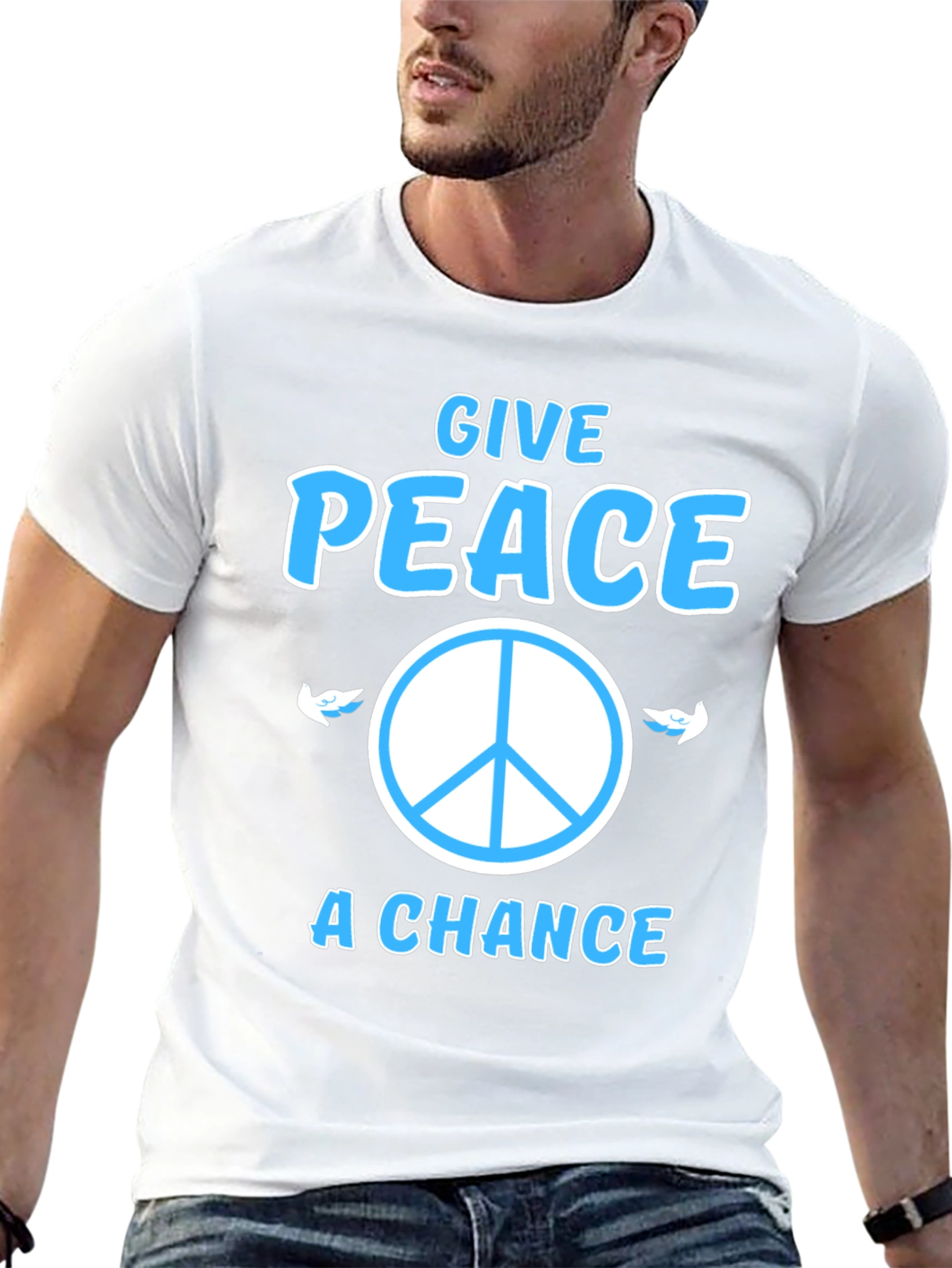 Give Peace A Chance Graphic T-Shirt