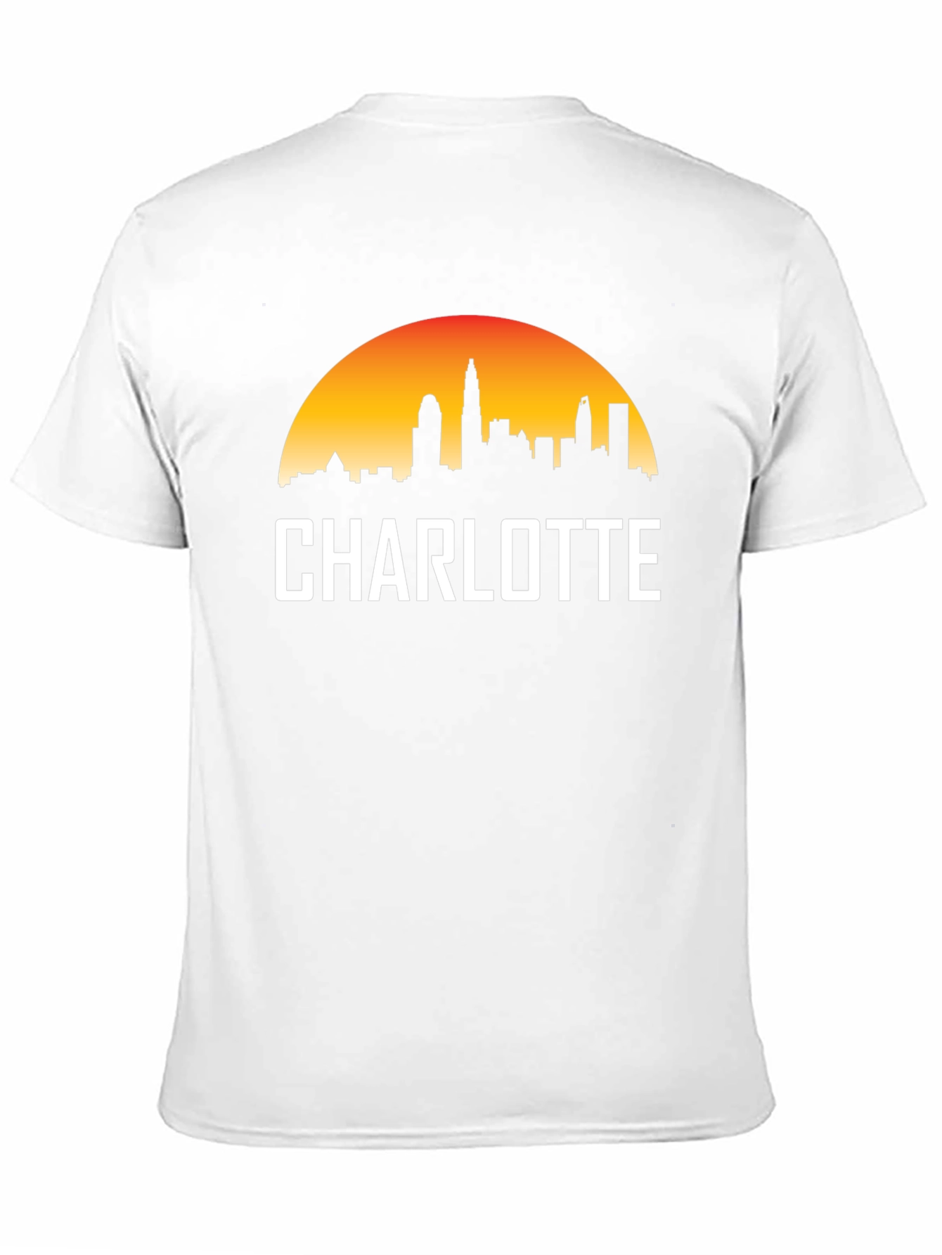 Charlotte Skyline T-Shirt - Cityscape Graphic Tee