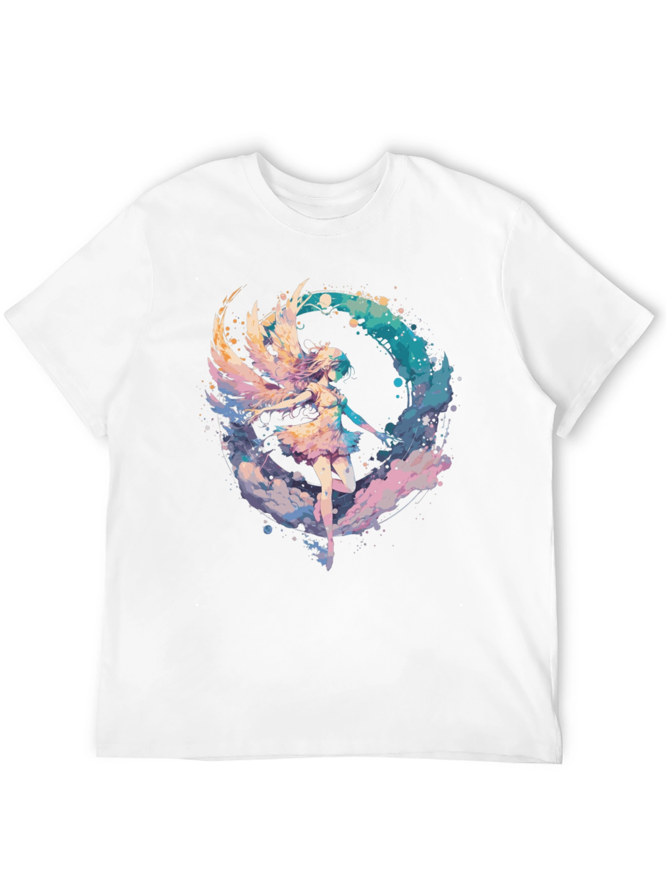 Angel Wing Graphic Tee - Stylish Comfort