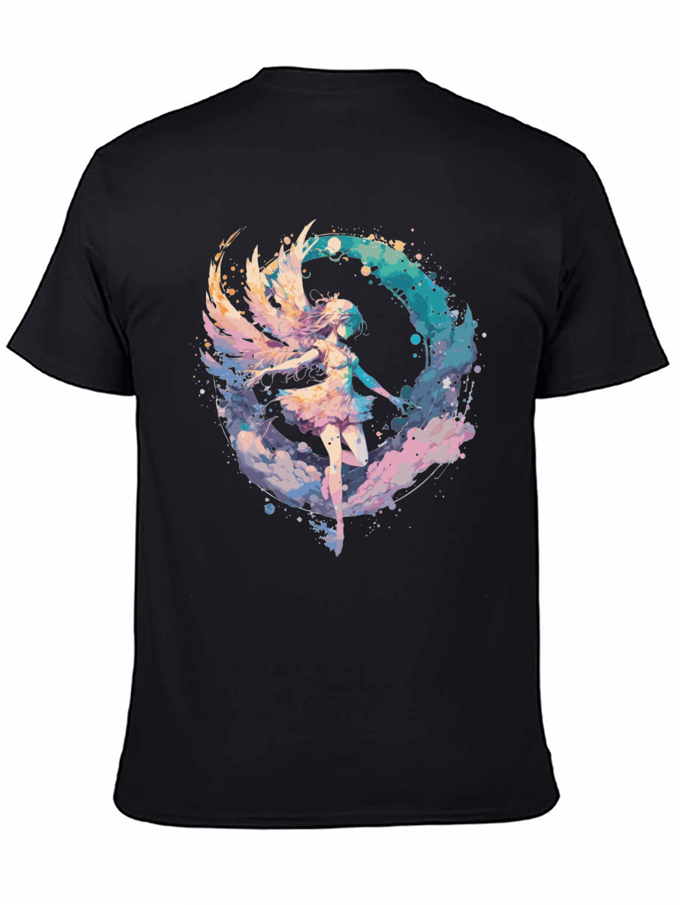 Angel Wing Graphic Tee - Stylish Comfort