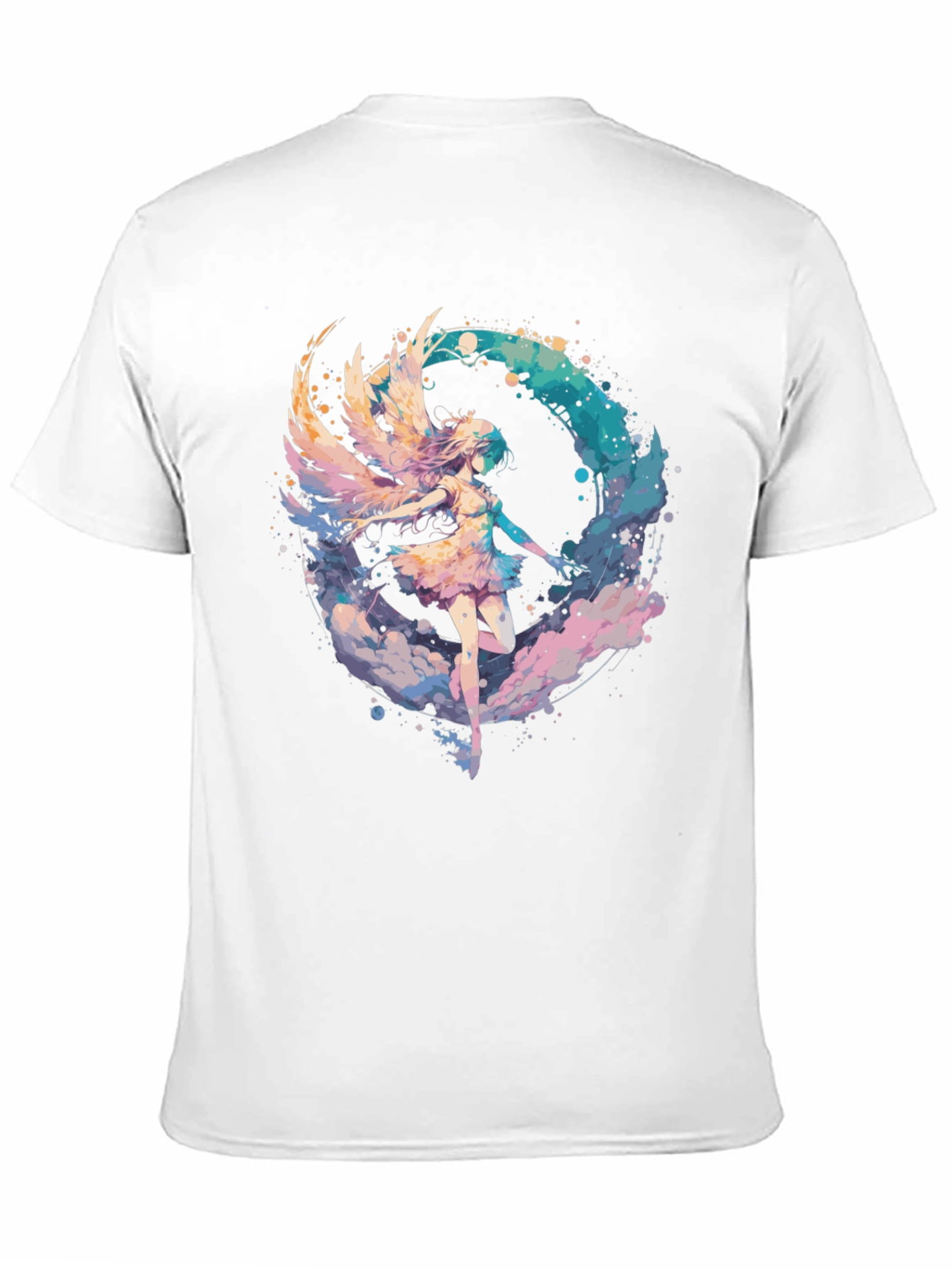Angel Wing Graphic Tee - Stylish Comfort
