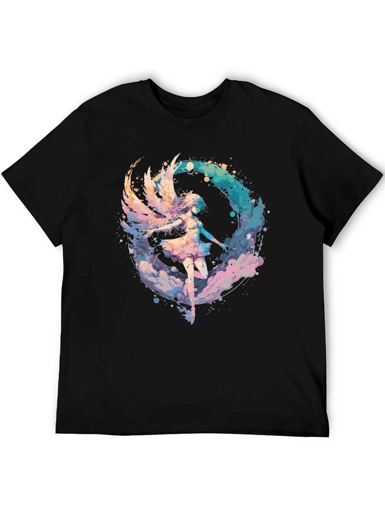 Angel Wing Graphic Tee - Stylish Comfort