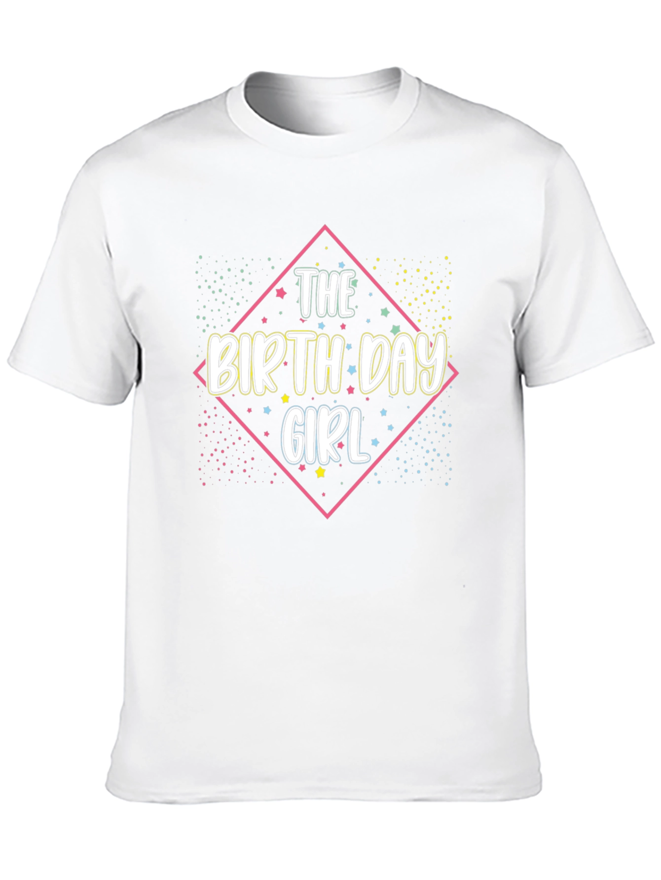 Birthday Girl Black Graphic Tee