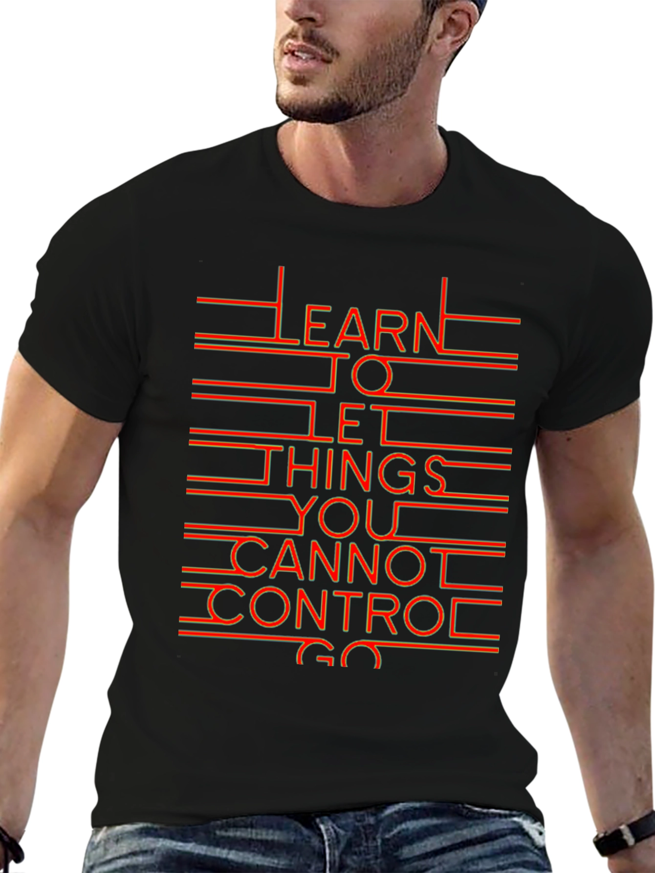 Learn to Let Go - Graphic Print T-Shirt