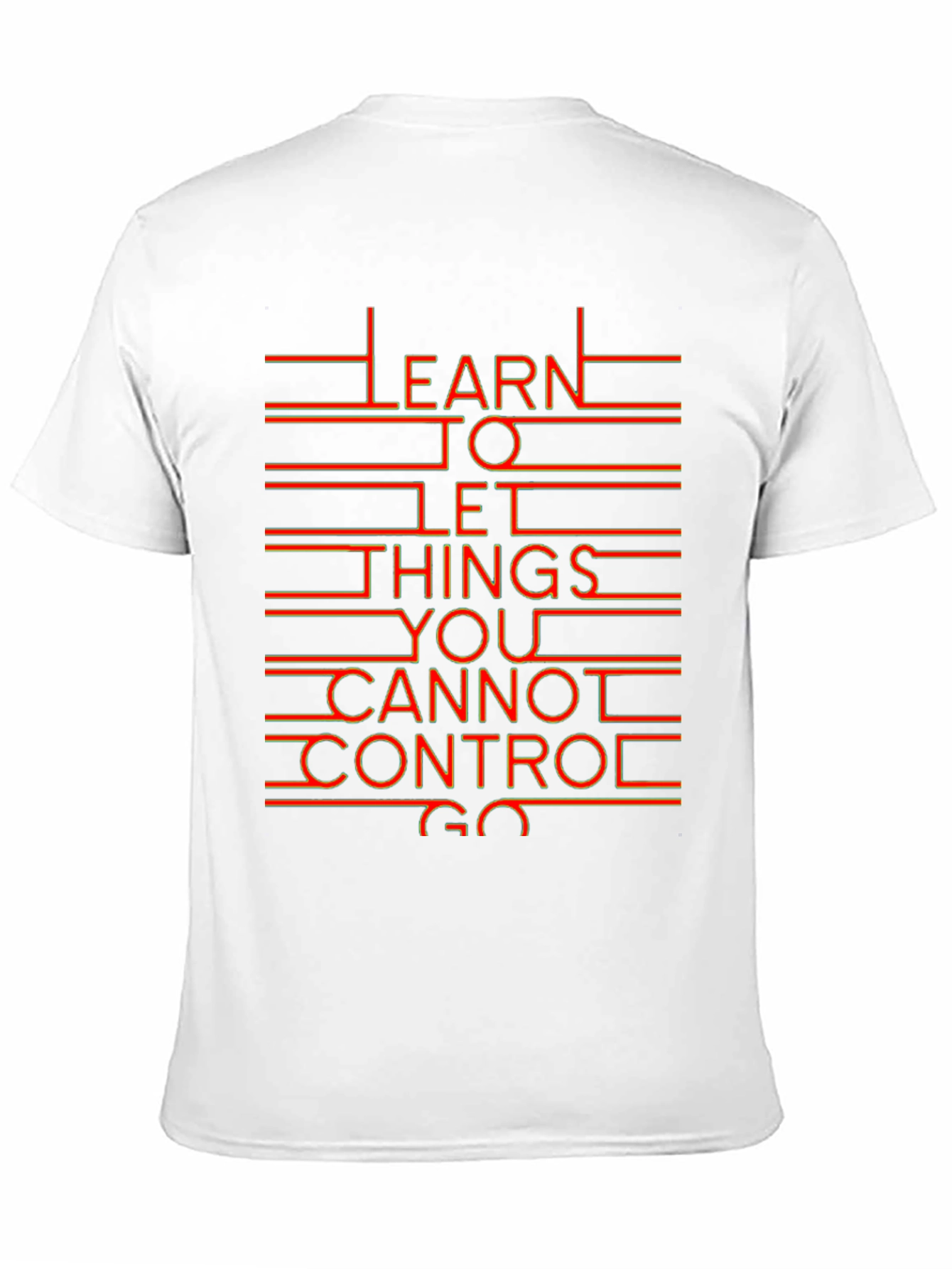 Learn to Let Go - Graphic Print T-Shirt
