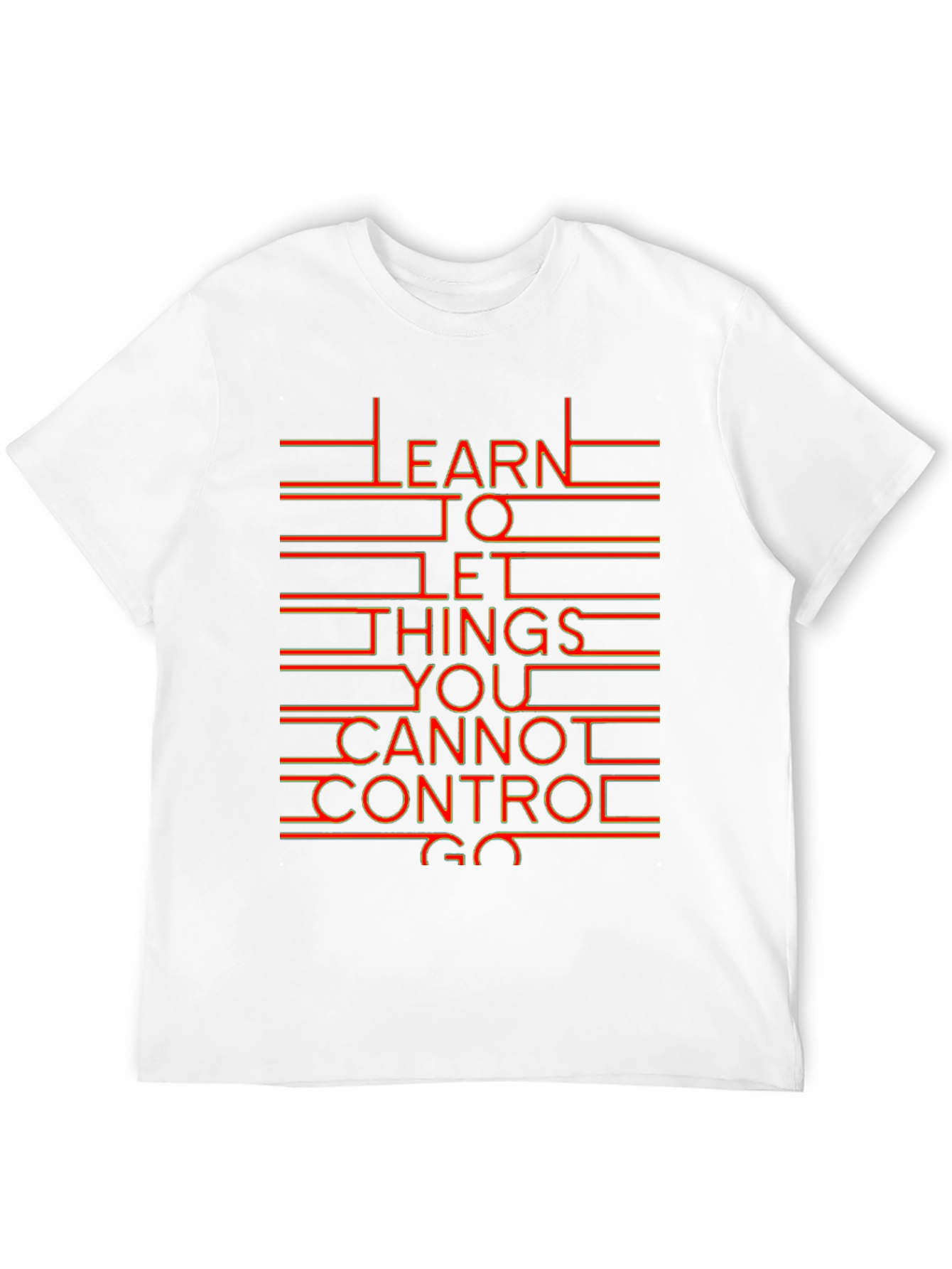 Learn to Let Go - Graphic Print T-Shirt
