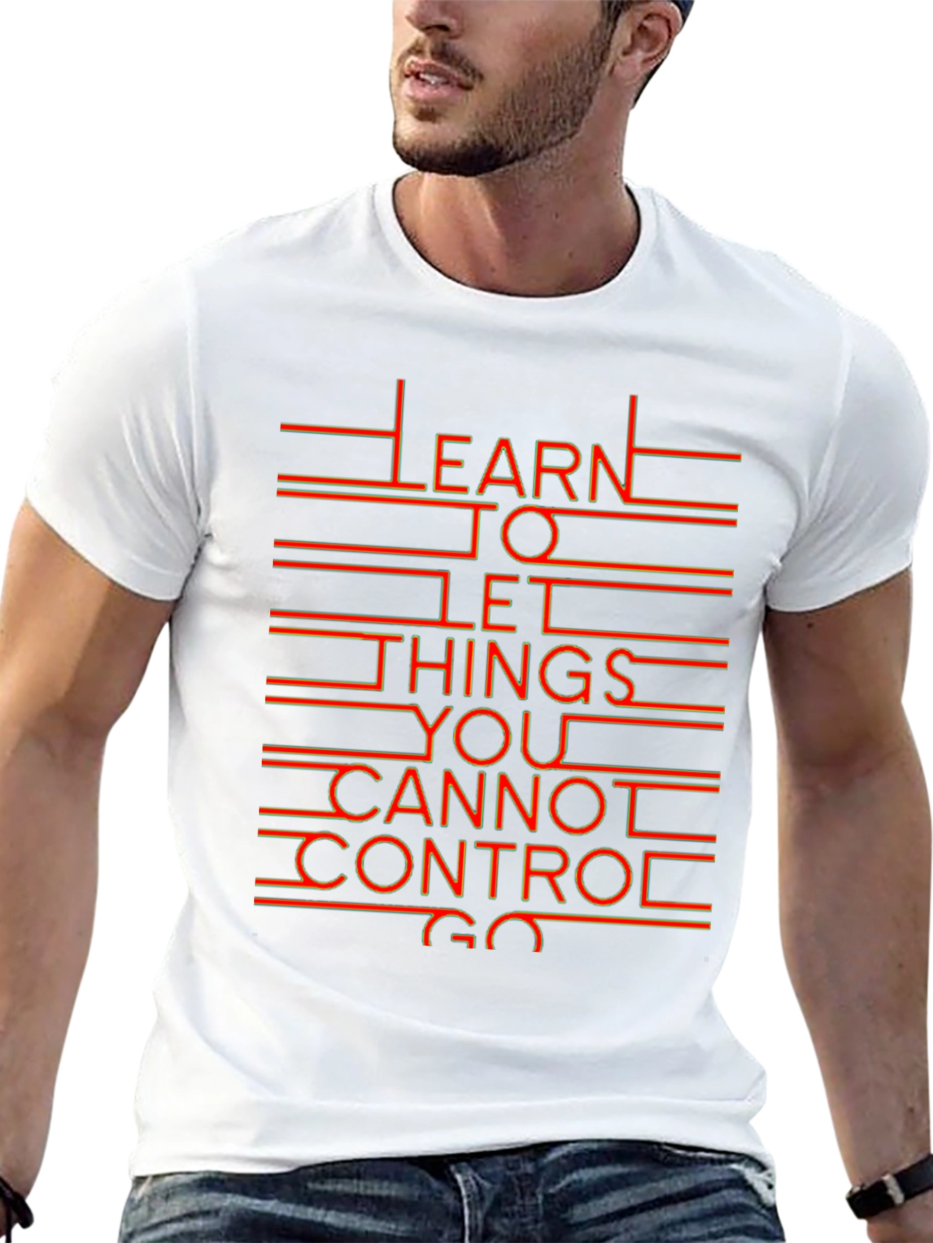 Learn to Let Go - Graphic Print T-Shirt