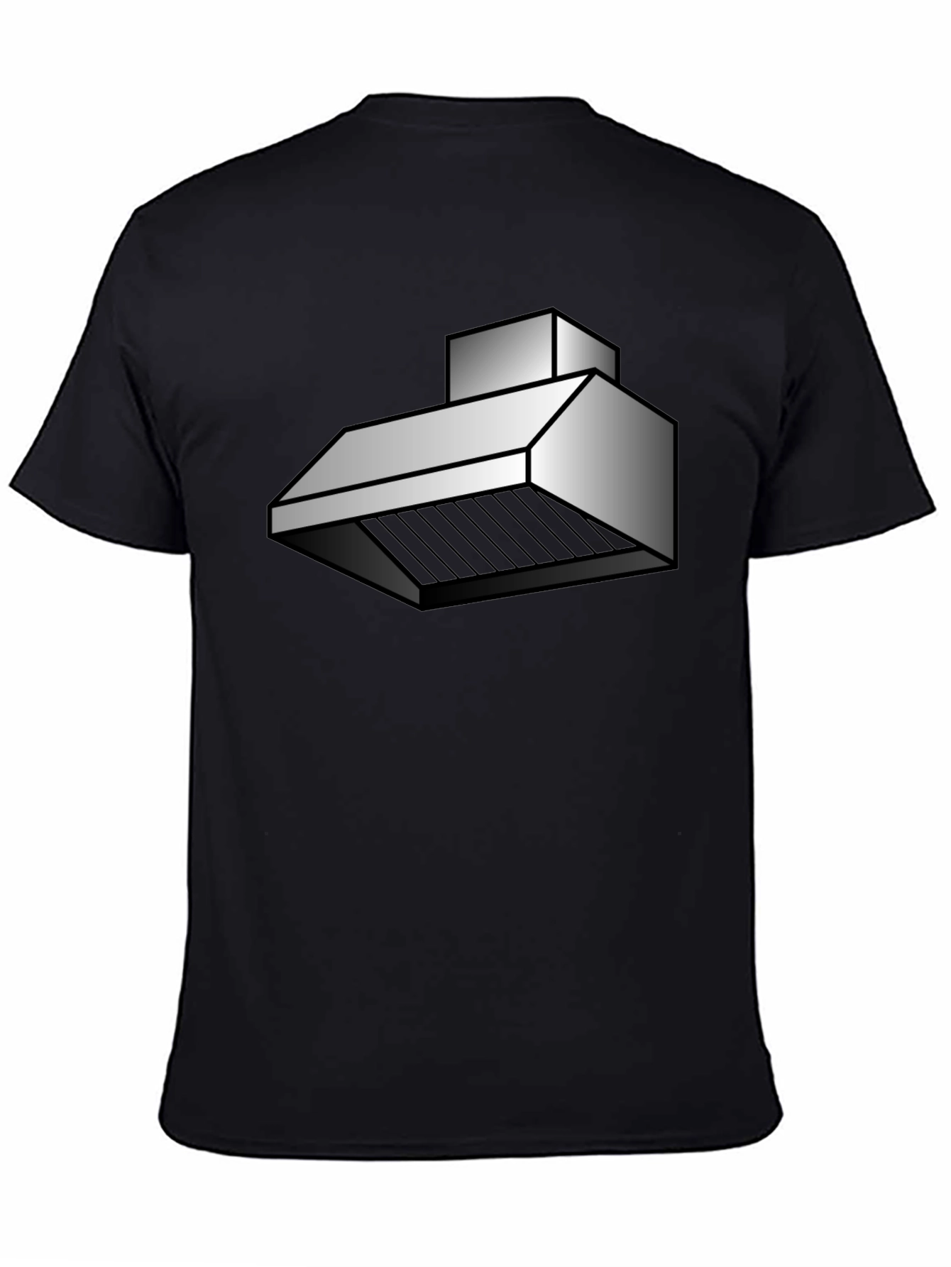 Kitchen Hood T-Shirt - Black Graphic Tee