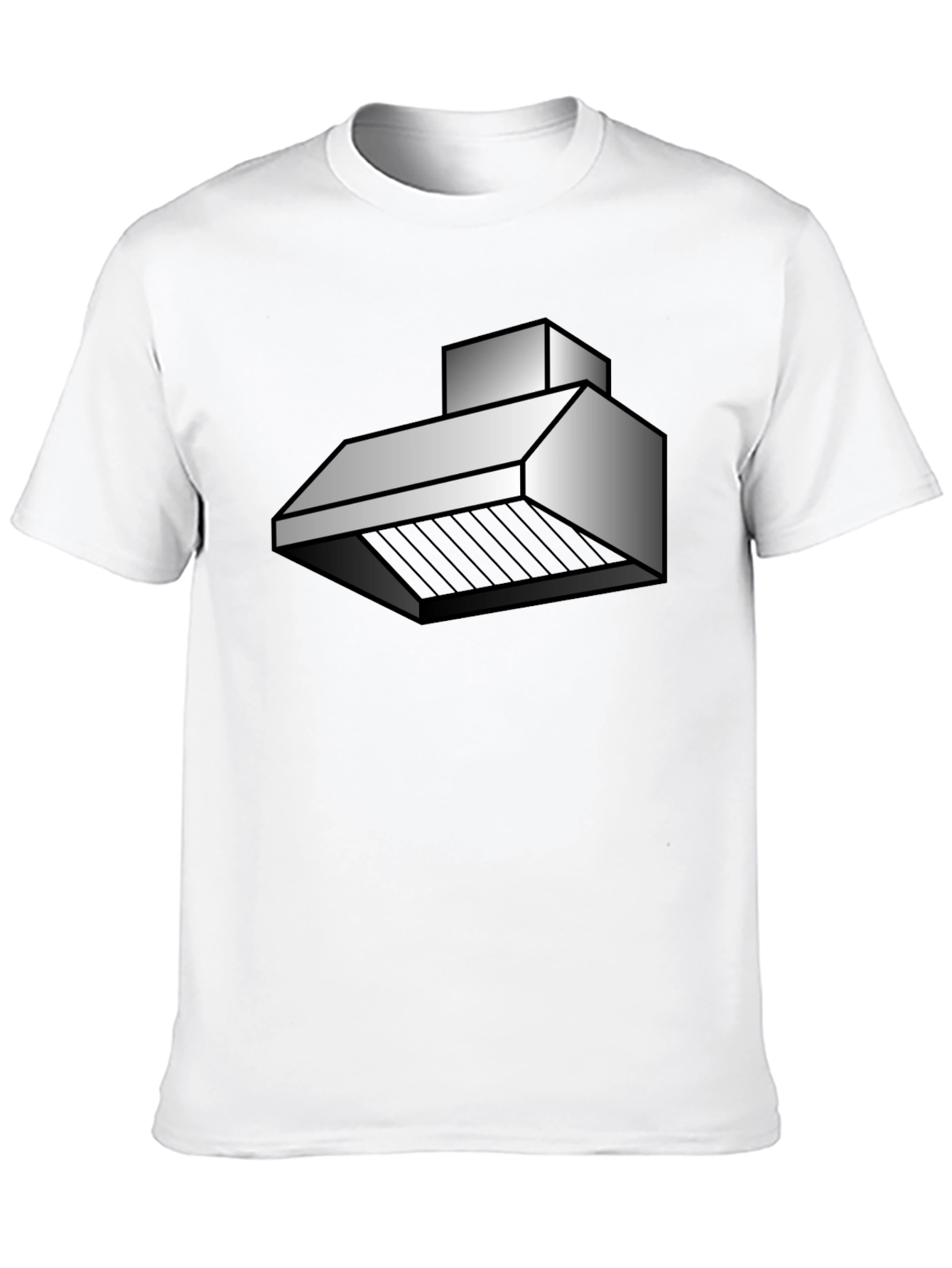 Kitchen Hood T-Shirt - Black Graphic Tee
