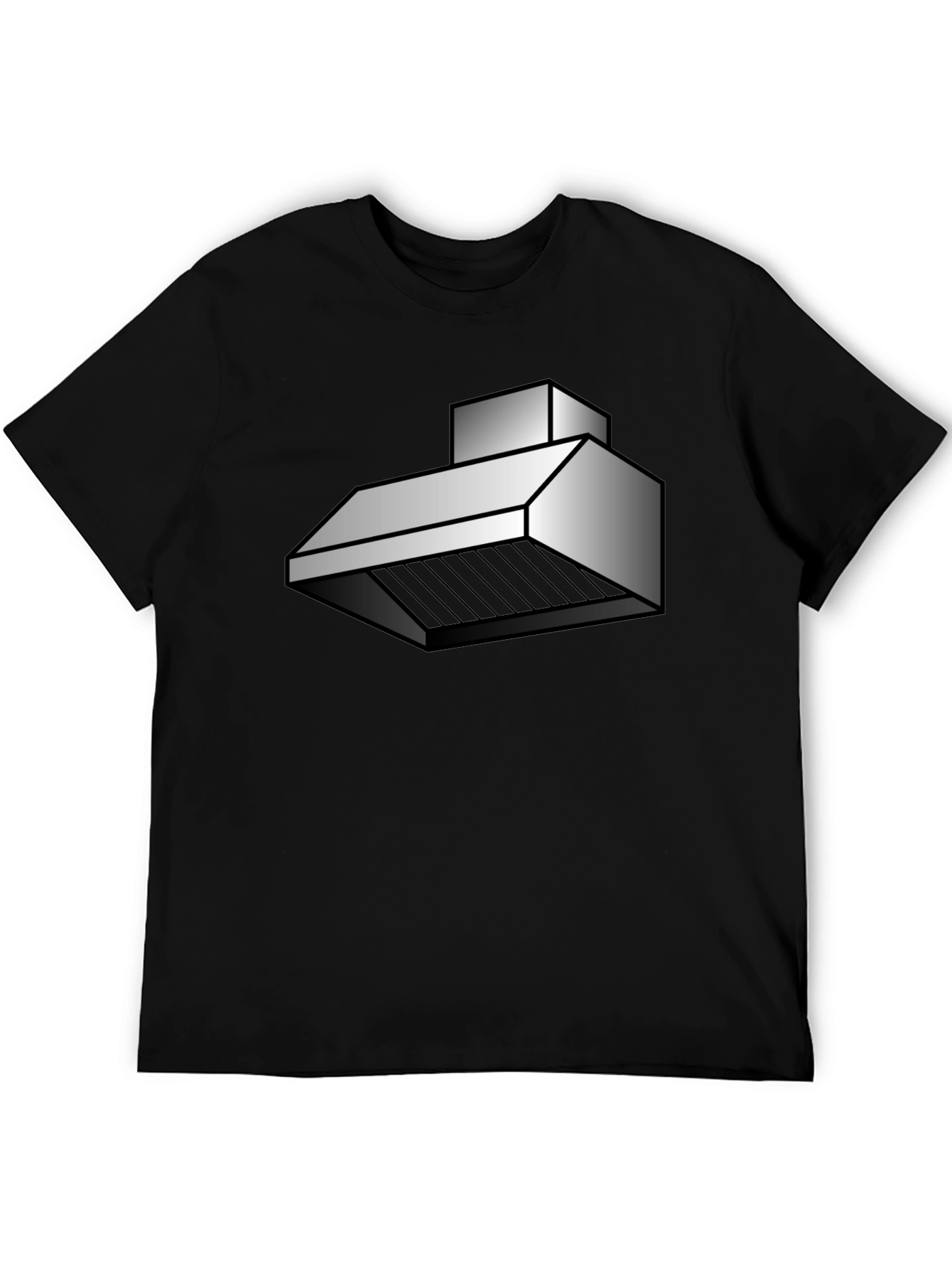 Kitchen Hood T-Shirt - Black Graphic Tee