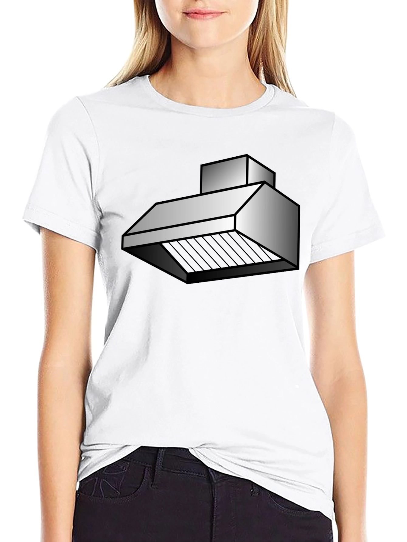 Kitchen Hood T-Shirt - Black Graphic Tee