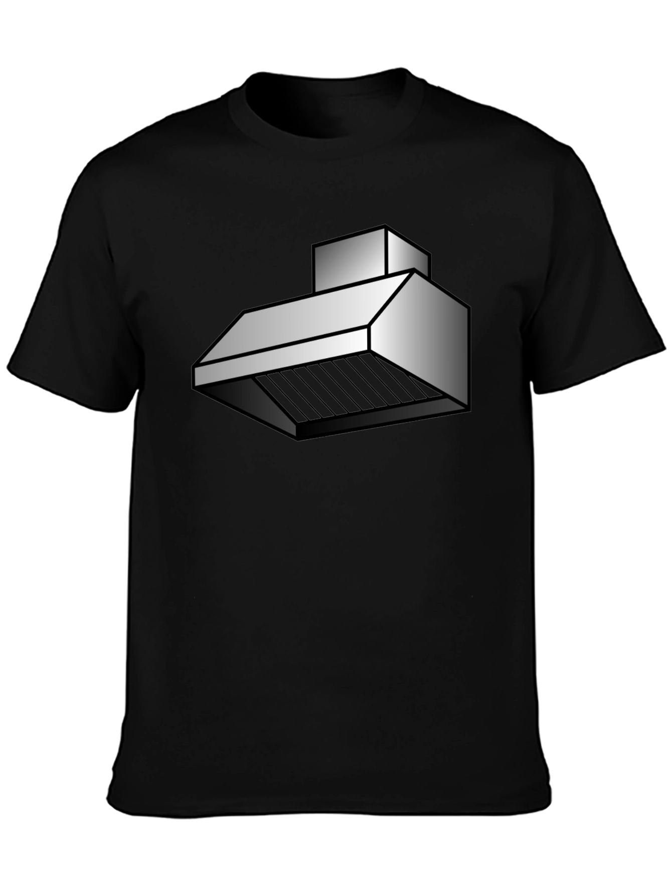 Kitchen Hood T-Shirt - Black Graphic Tee