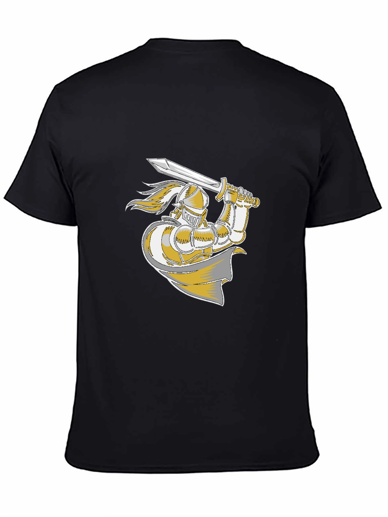 Knight Graphic T-Shirt - Black