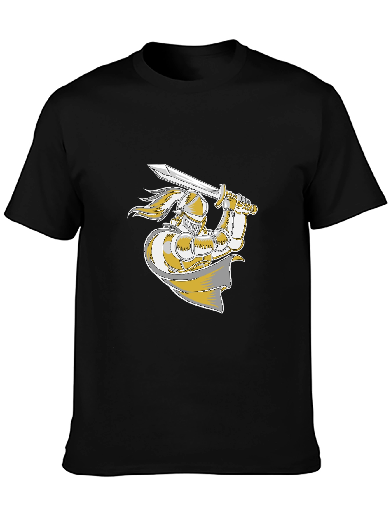 Knight Graphic T-Shirt - Black