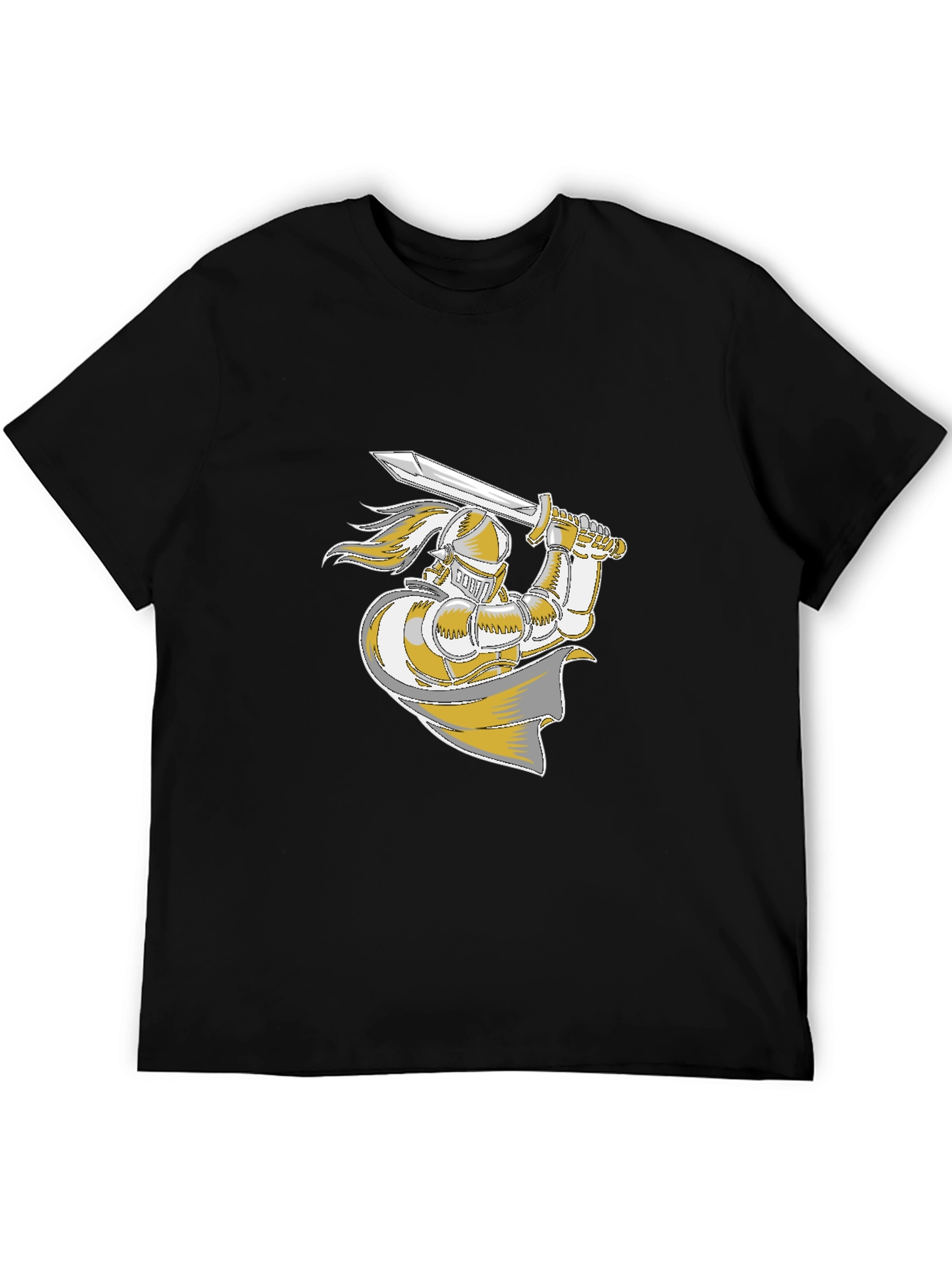 Knight Graphic T-Shirt - Black