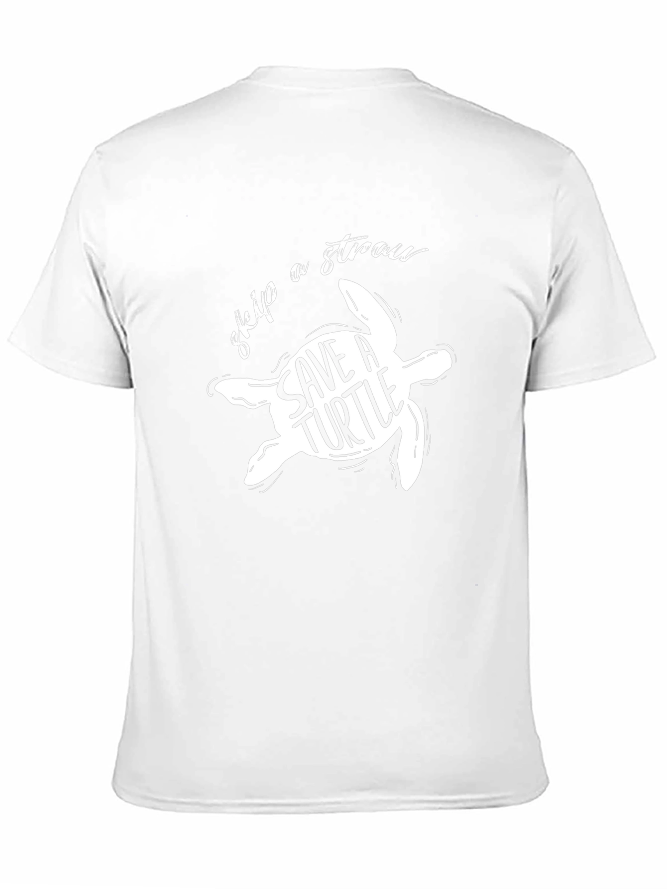Save a Turtle T-Shirt - Skip a Straw