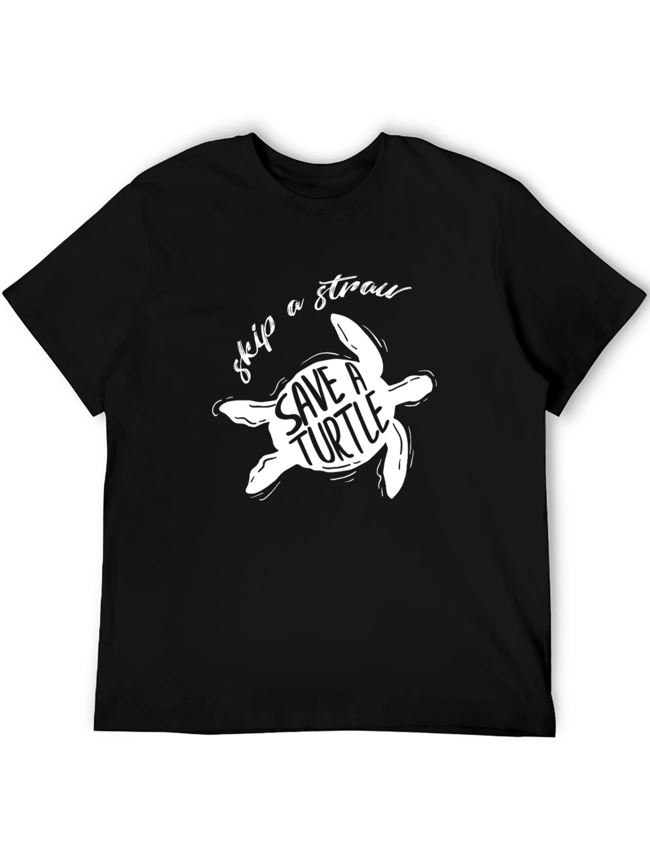 Save a Turtle T-Shirt - Skip a Straw