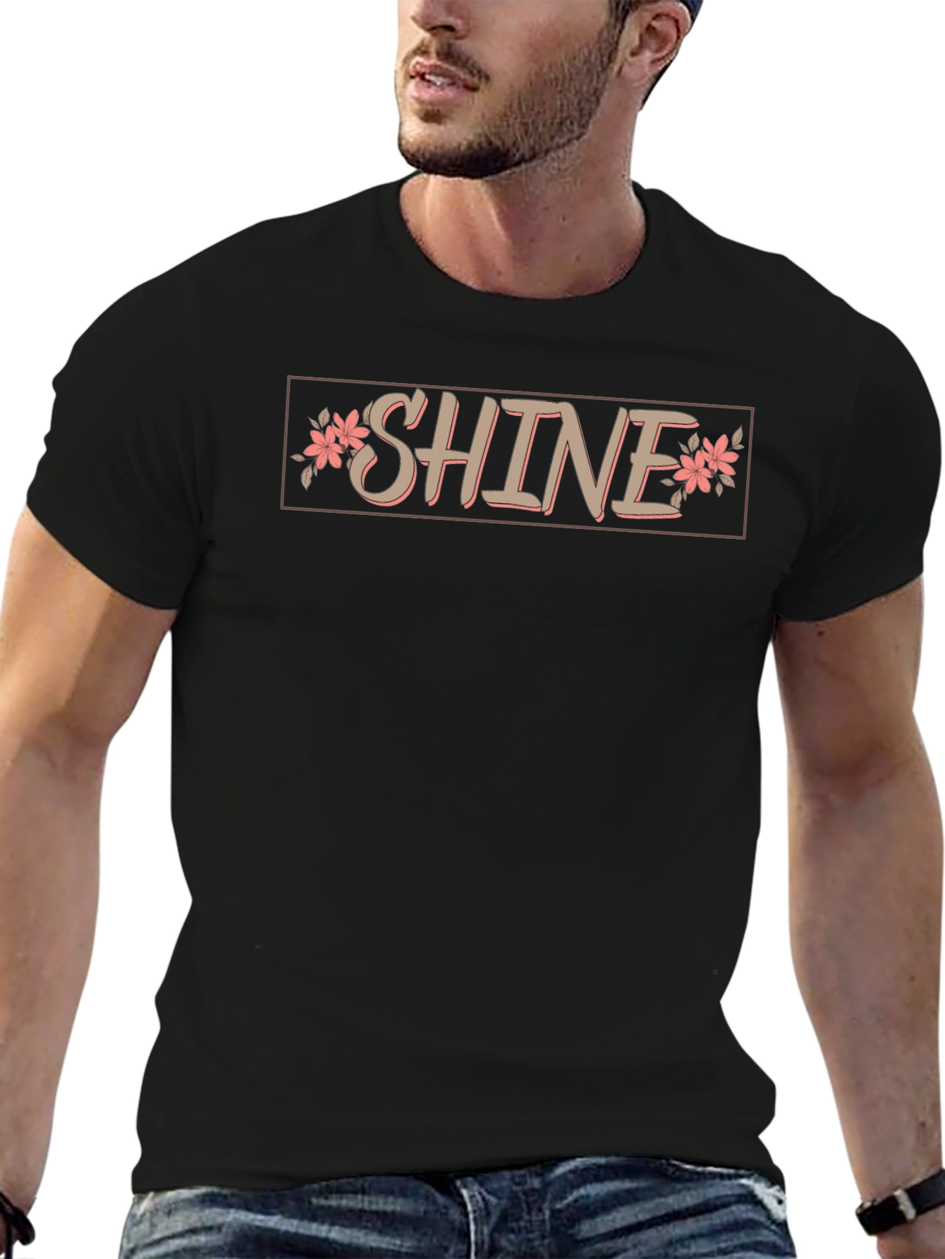 Floral Shine Graphic Tee - Unisex